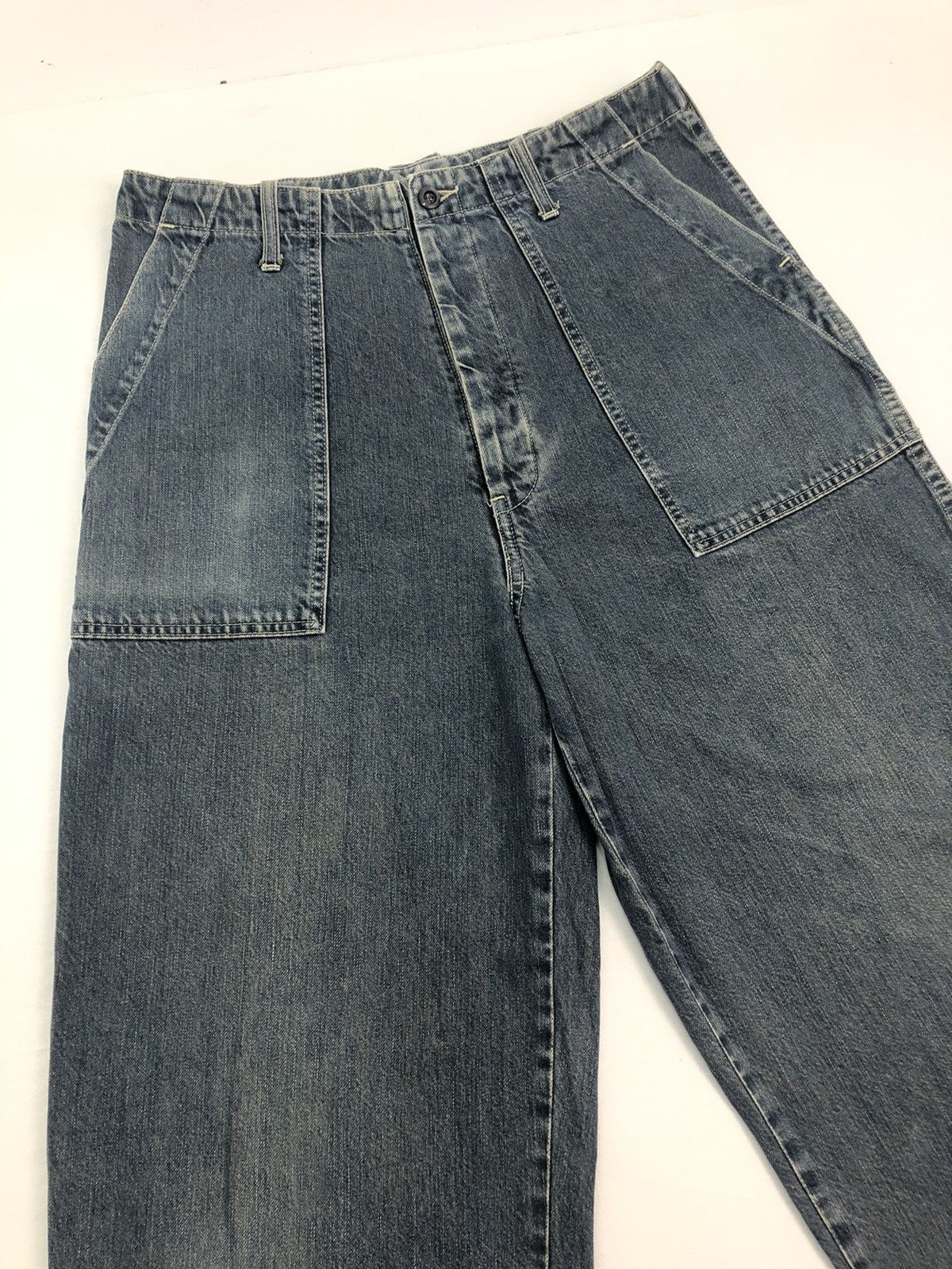 Avirex × Vintage Vintage Averix Fatigue Baker Denim Jeans Size US 29 - 3 Thumbnail