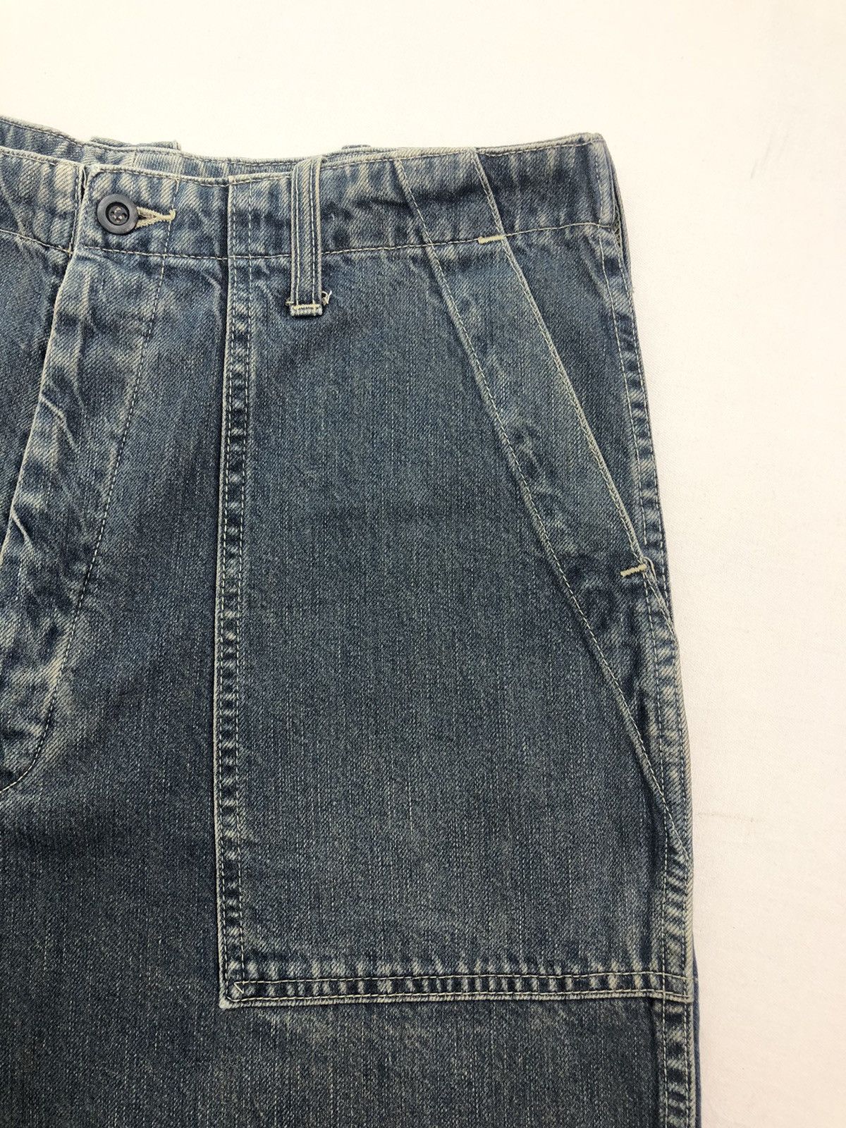 Avirex × Vintage Vintage Averix Fatigue Baker Denim Jeans Size US 29 - 5 Thumbnail