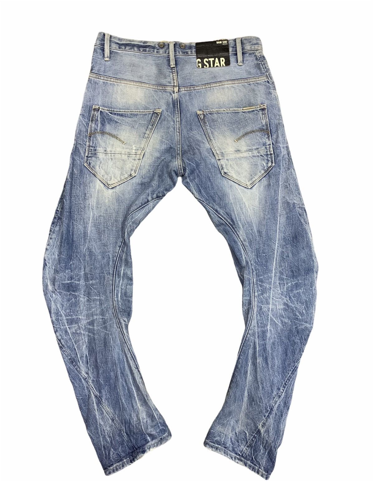 G retailer star arc 3d loose tapered jeans