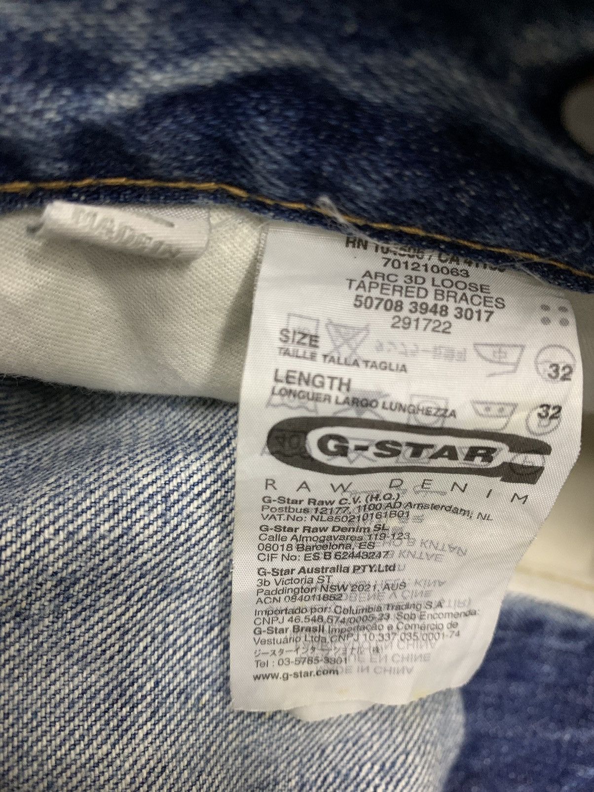 G Star RAW Arc 3D Loose Tapered Jeans