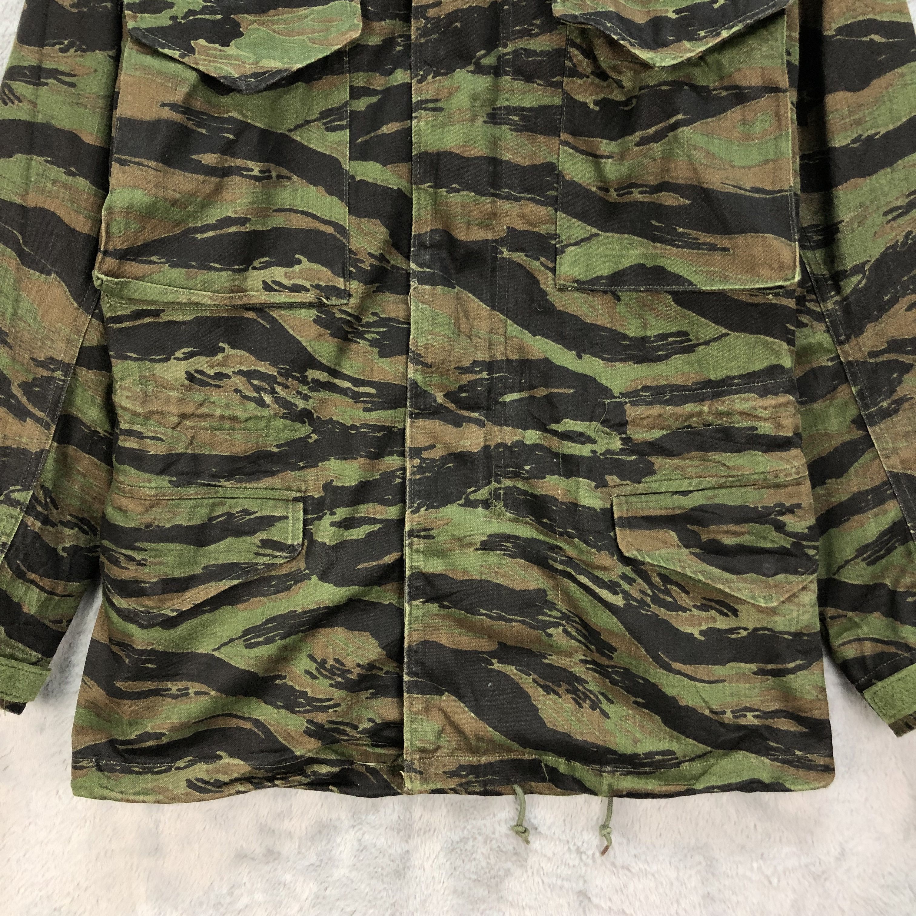 Alpha Industries ALPHA INDUSTRIES ARMY TIGER STRIPED FIELD JACKET #5495-193 Size US XS / EU 42 / 0 - 3 Thumbnail
