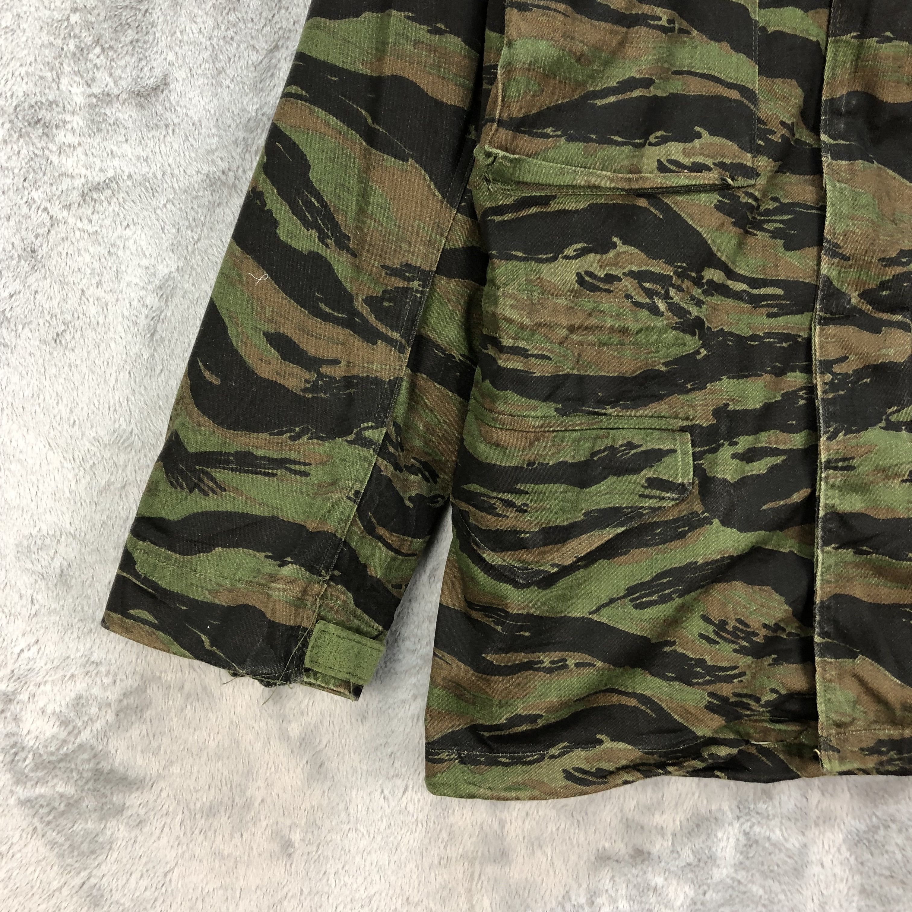 Alpha Industries ALPHA INDUSTRIES ARMY TIGER STRIPED FIELD JACKET #5495-193 Size US XS / EU 42 / 0 - 4 Thumbnail