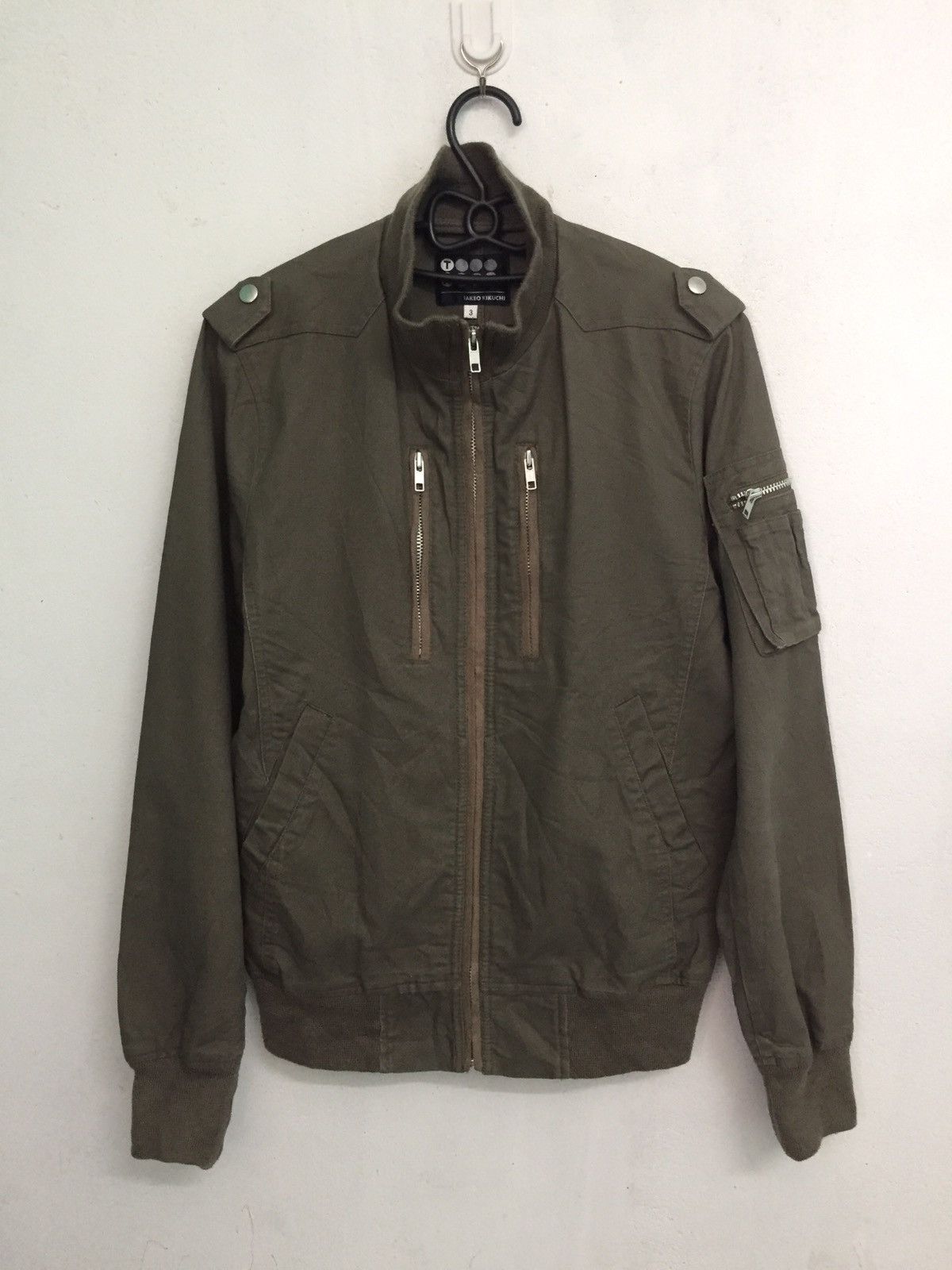 Japanese Brand × Takeo Kikuchi Takeo Kikuchi Double Chest Pockets Jacket Size US S / EU 44-46 / 1 - 1 Thumbnail