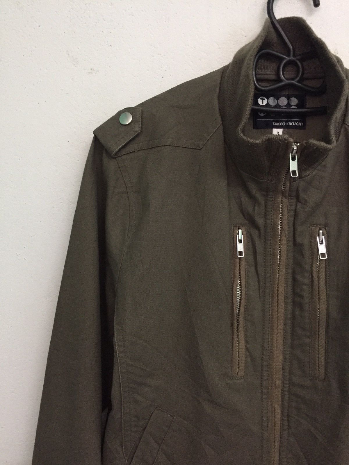 Japanese Brand × Takeo Kikuchi Takeo Kikuchi Double Chest Pockets Jacket Size US S / EU 44-46 / 1 - 3 Thumbnail