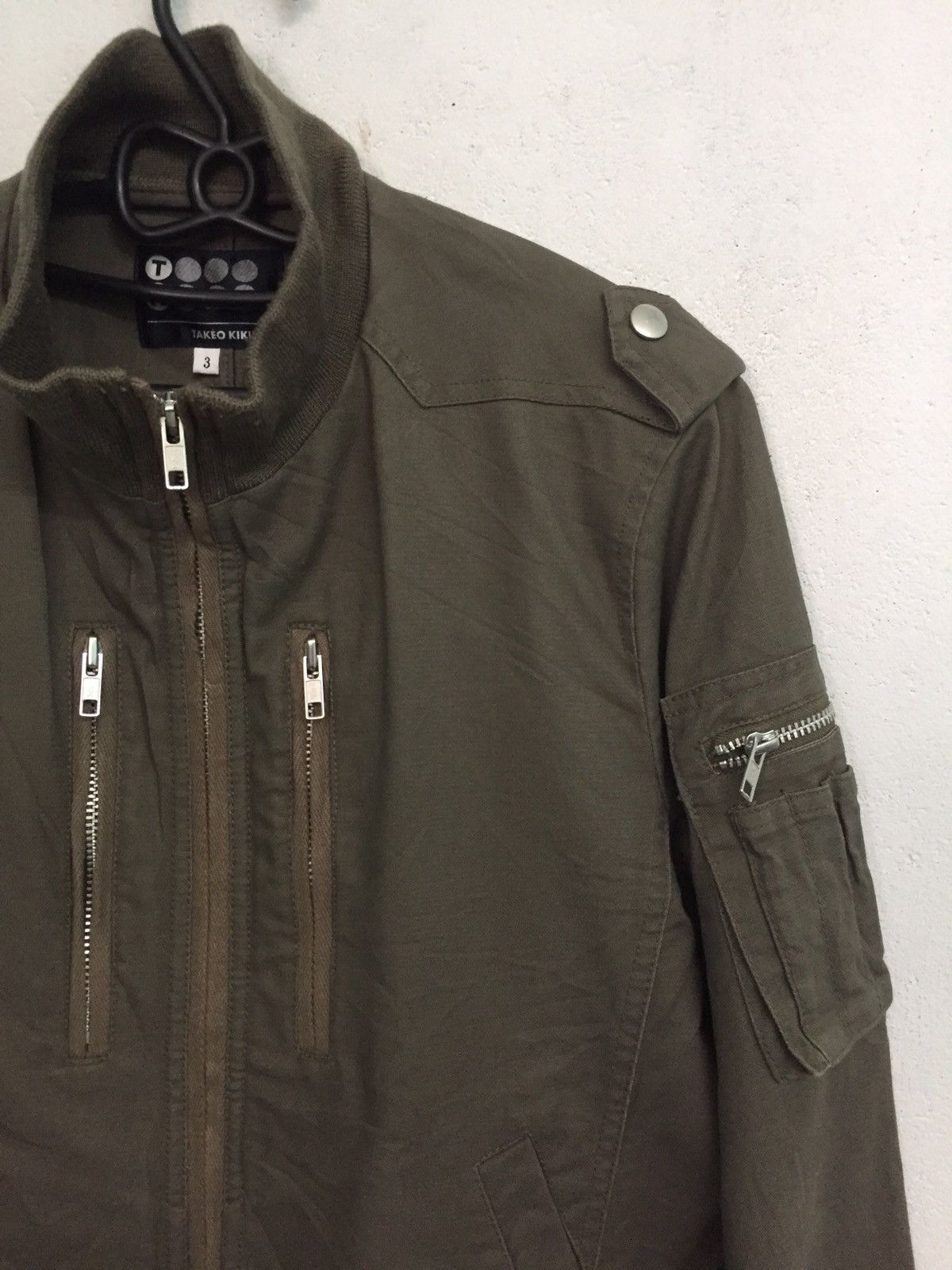 Japanese Brand × Takeo Kikuchi Takeo Kikuchi Double Chest Pockets Jacket Size US S / EU 44-46 / 1 - 2 Thumbnail