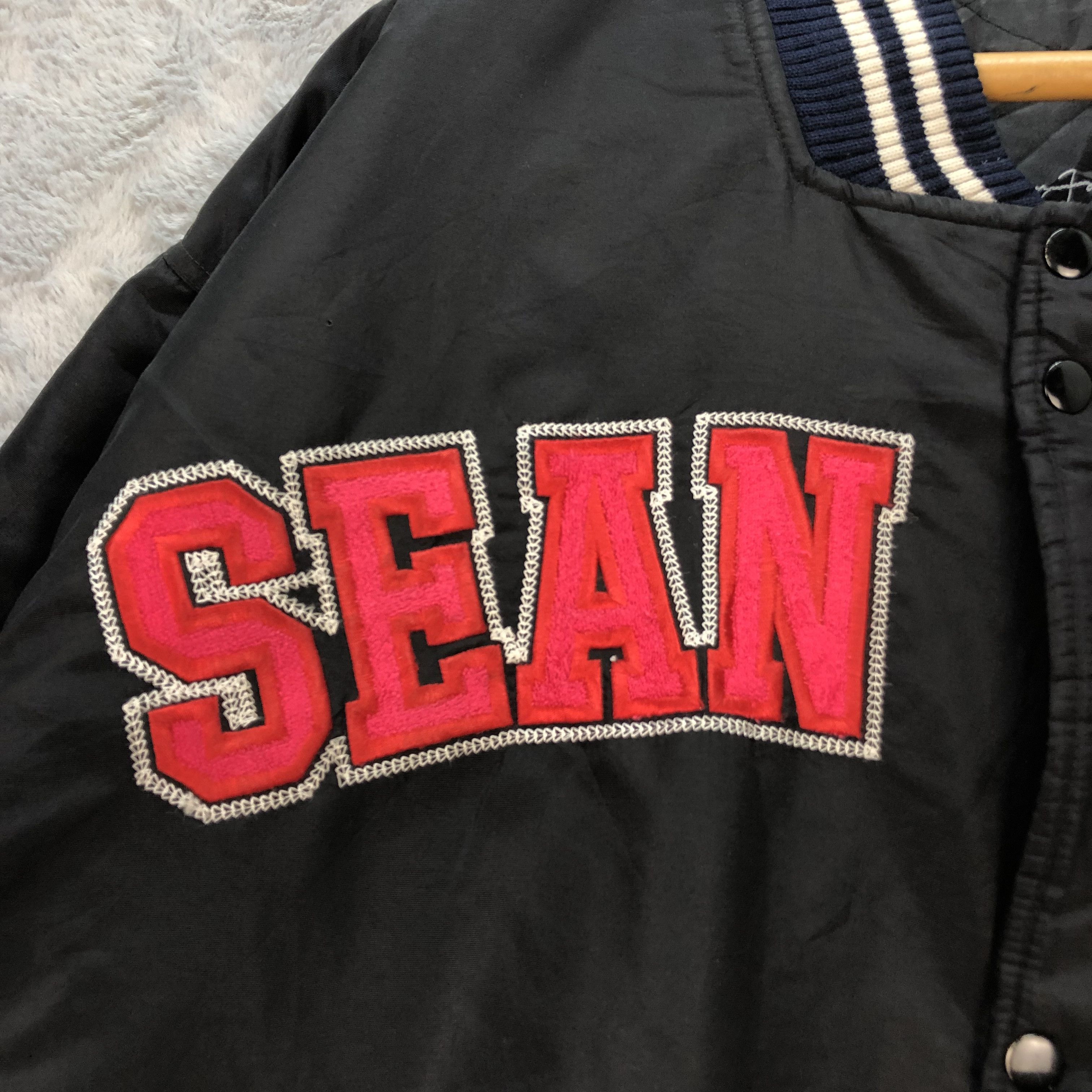Sean John SEAN JOHN BIG LOGO VARSITY JACKET #6326-60 Size US XL / EU 56 / 4 - 3 Thumbnail