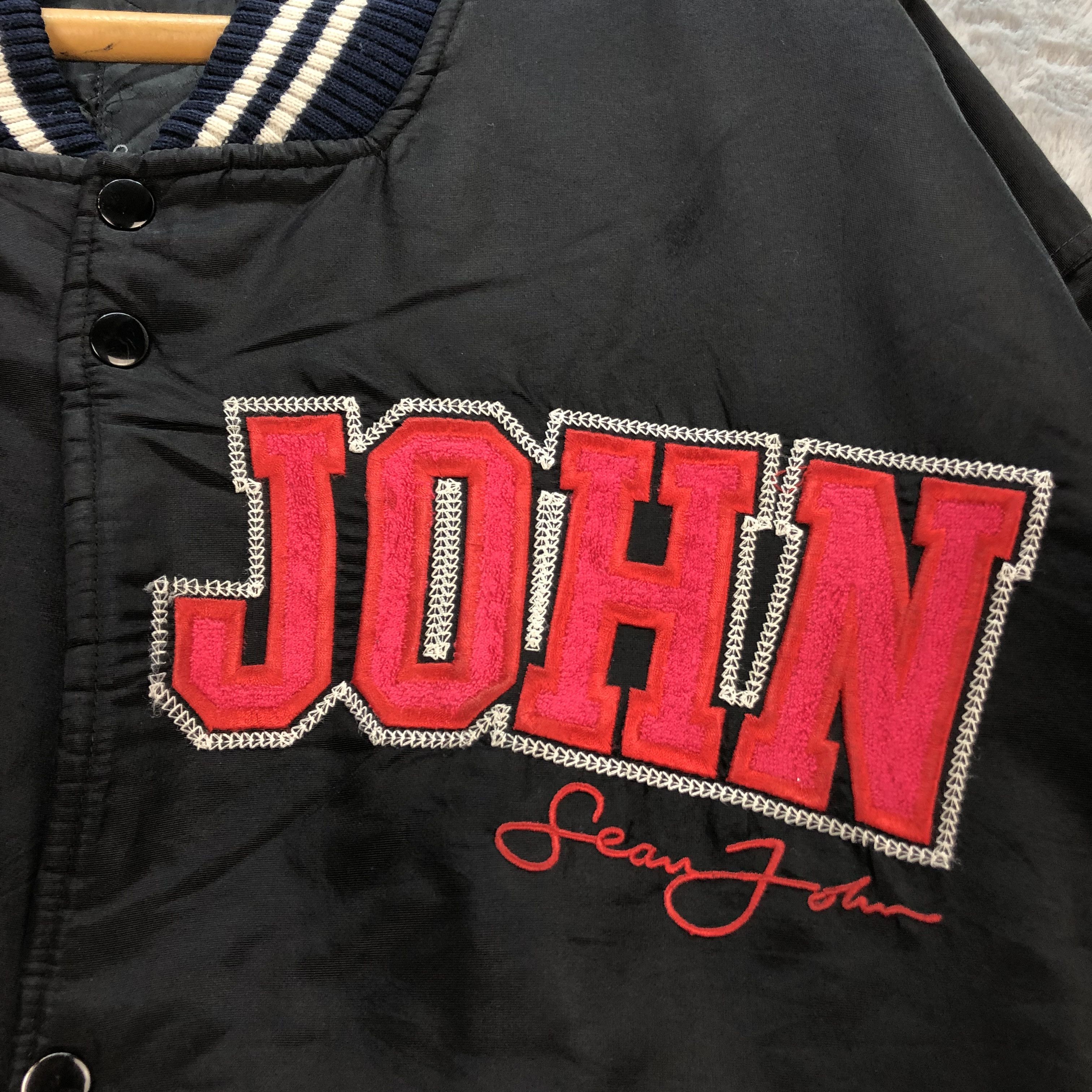 Sean John SEAN JOHN BIG LOGO VARSITY JACKET #6326-60 Size US XL / EU 56 / 4 - 4 Thumbnail