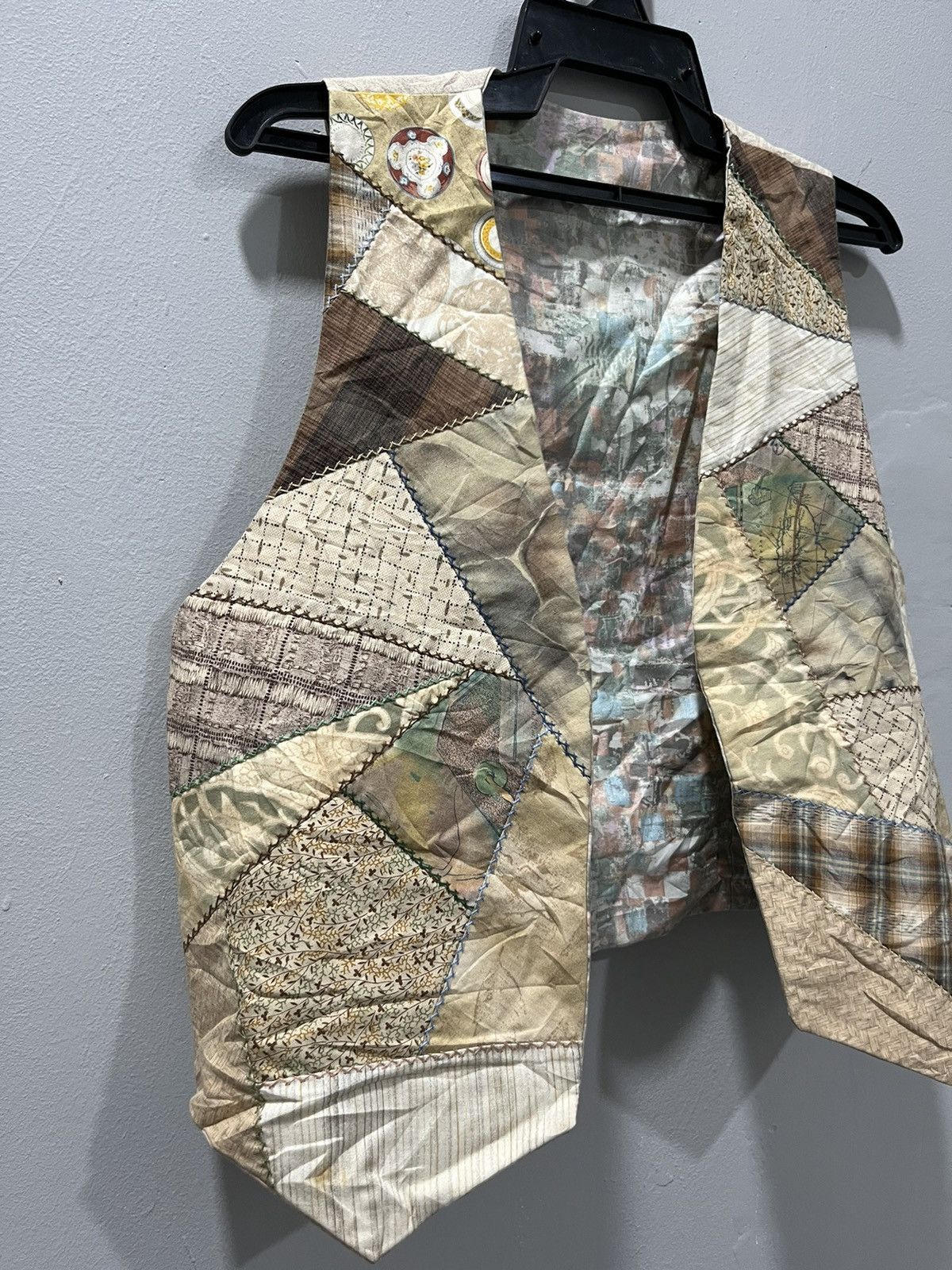 Japanese Brand Japanese Patch work Vest Size US M / EU 48-50 / 2 - 3 Thumbnail