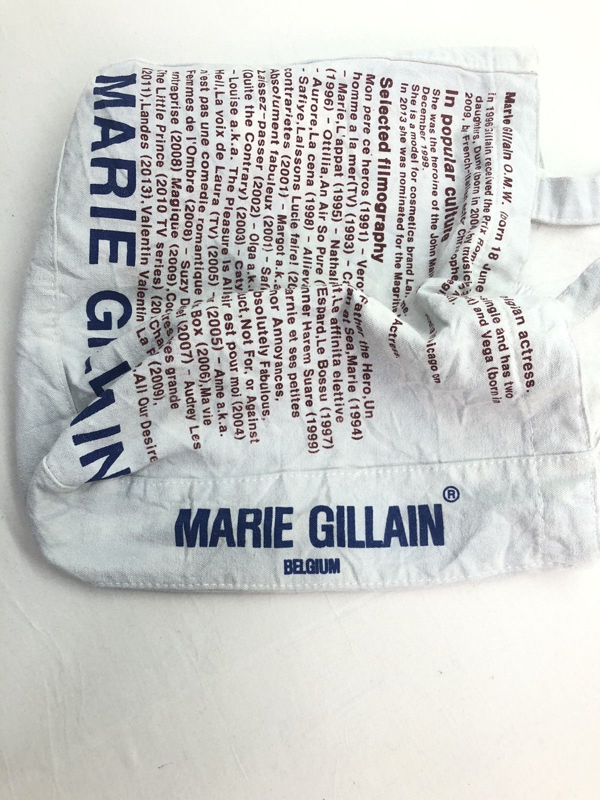 Japanese Brand Marie Gallain Belgium Tote Bag Size ONE SIZE - 4 Thumbnail