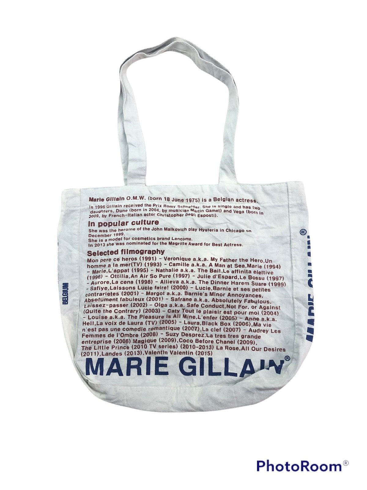 Japanese Brand Marie Gallain Belgium Tote Bag Size ONE SIZE - 2 Thumbnail