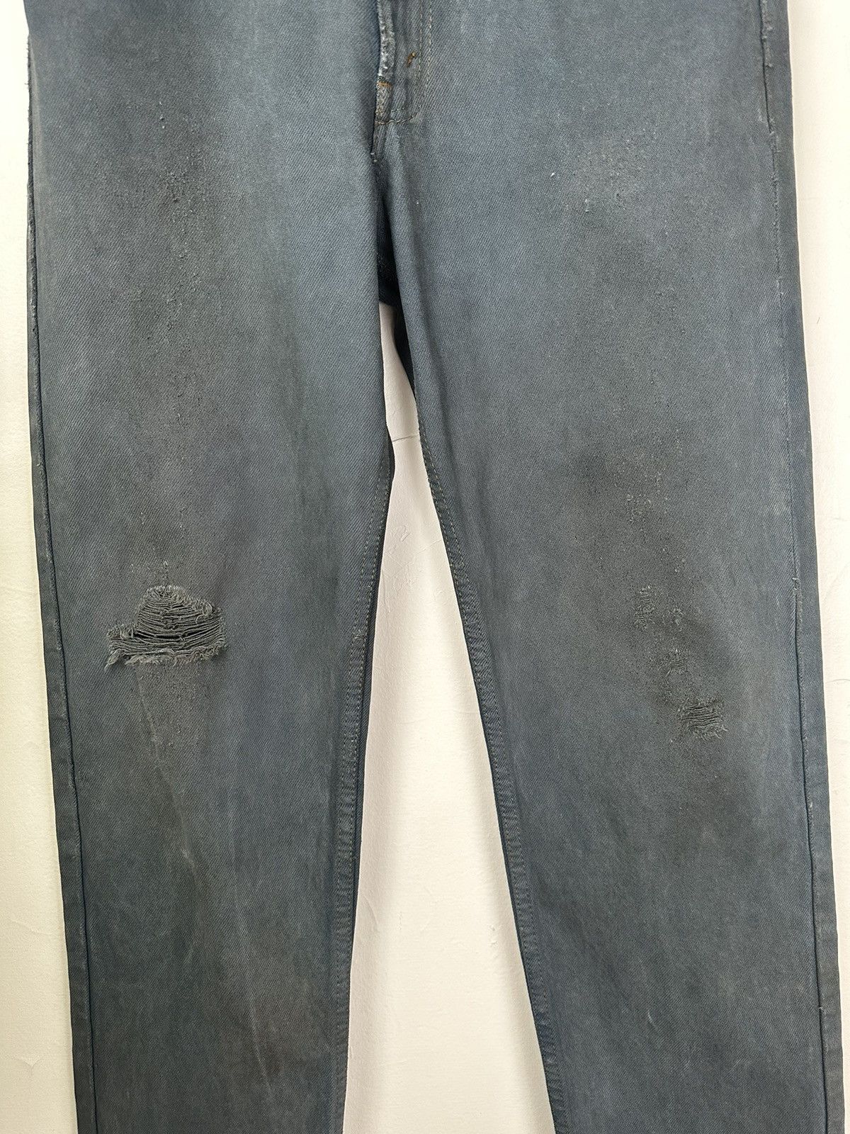 Levi's (31x31) VINTAGE CRAZY FADED TEAL Levi’s 505 JEANS Size US 31 - 6 Thumbnail