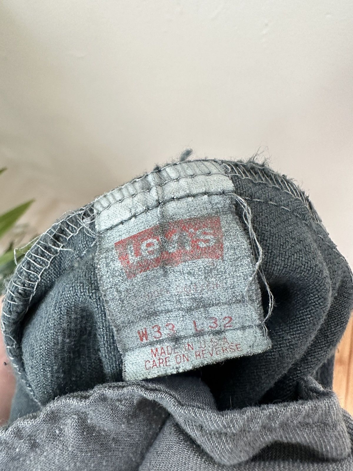 Levi's (31x31) VINTAGE CRAZY FADED TEAL Levi’s 505 JEANS Size US 31 - 11 Thumbnail