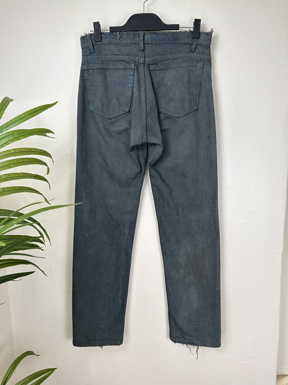 Levi's (31x31) VINTAGE CRAZY FADED TEAL Levi’s 505 JEANS Size US 31 - 13 Thumbnail