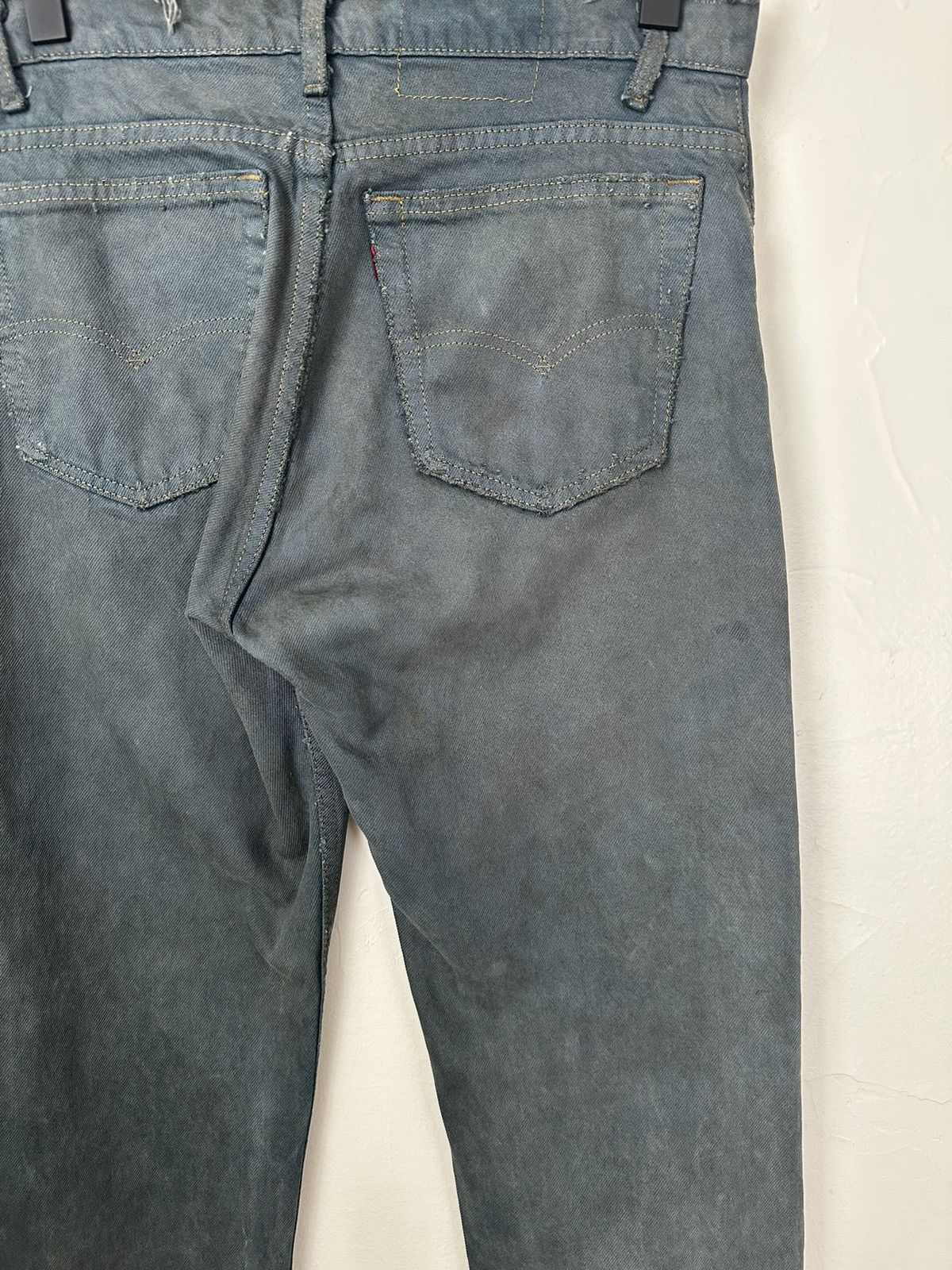 Levi's (31x31) VINTAGE CRAZY FADED TEAL Levi’s 505 JEANS Size US 31 - 17 Thumbnail