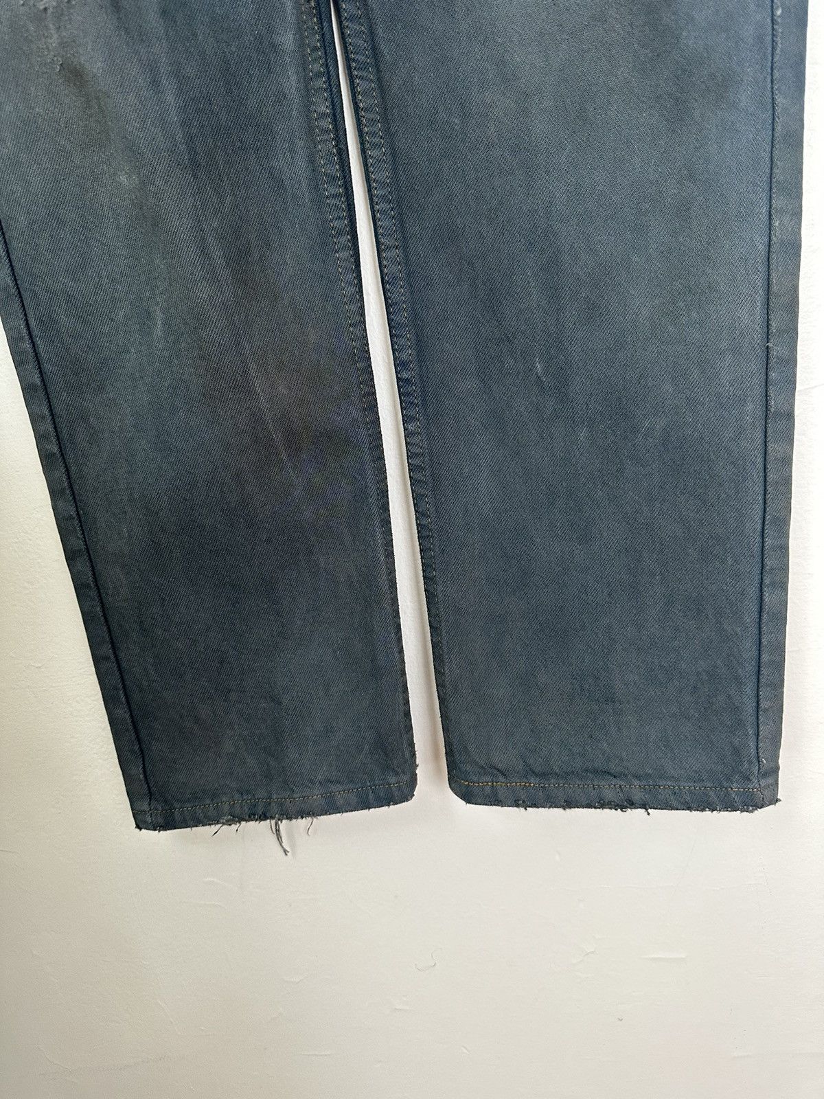 Levi's (31x31) VINTAGE CRAZY FADED TEAL Levi’s 505 JEANS Size US 31 - 7 Thumbnail