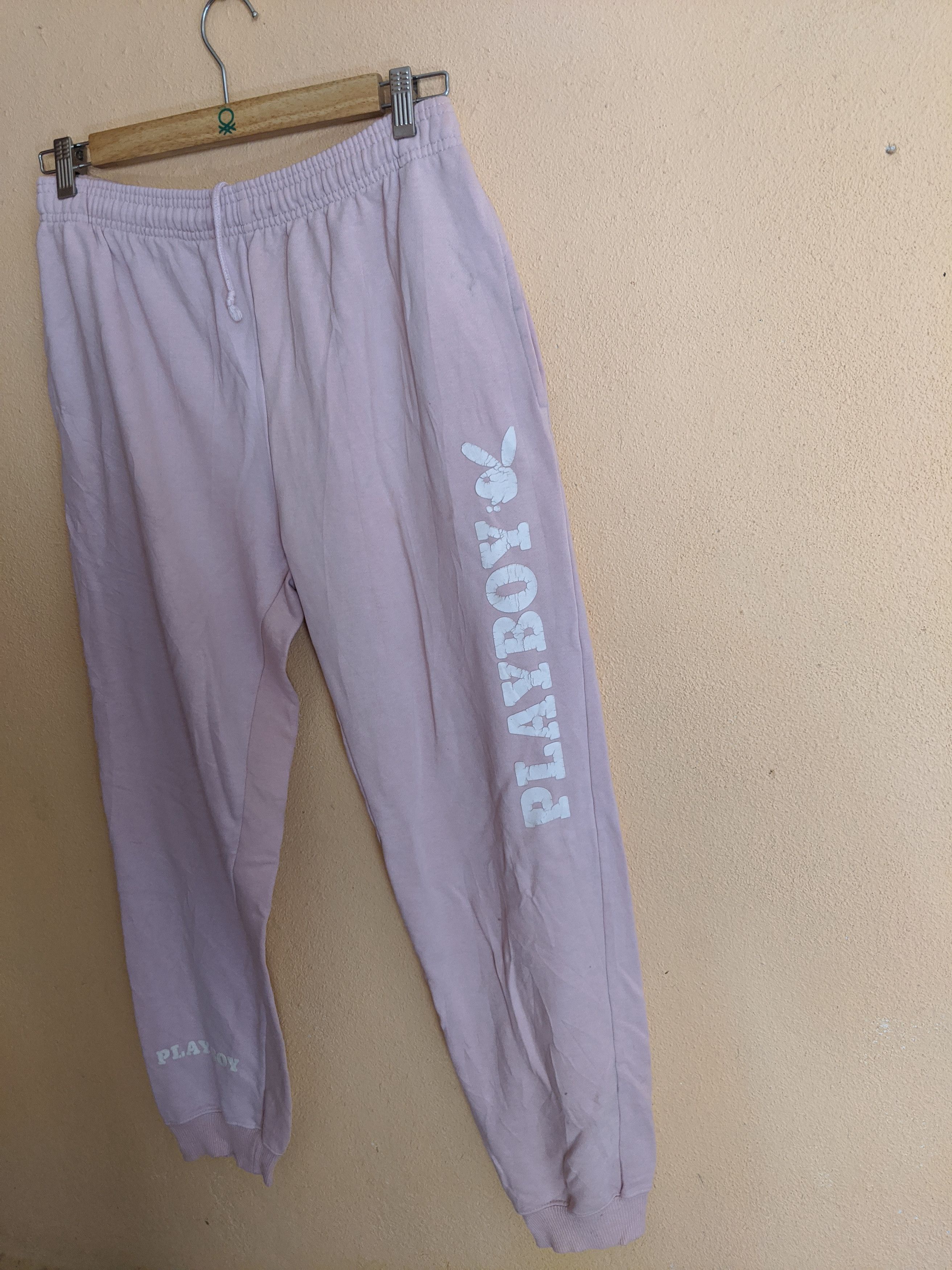 Japanese Brand Vintage Playboy joggerpants Size US 30 / EU 46 - 6 Thumbnail