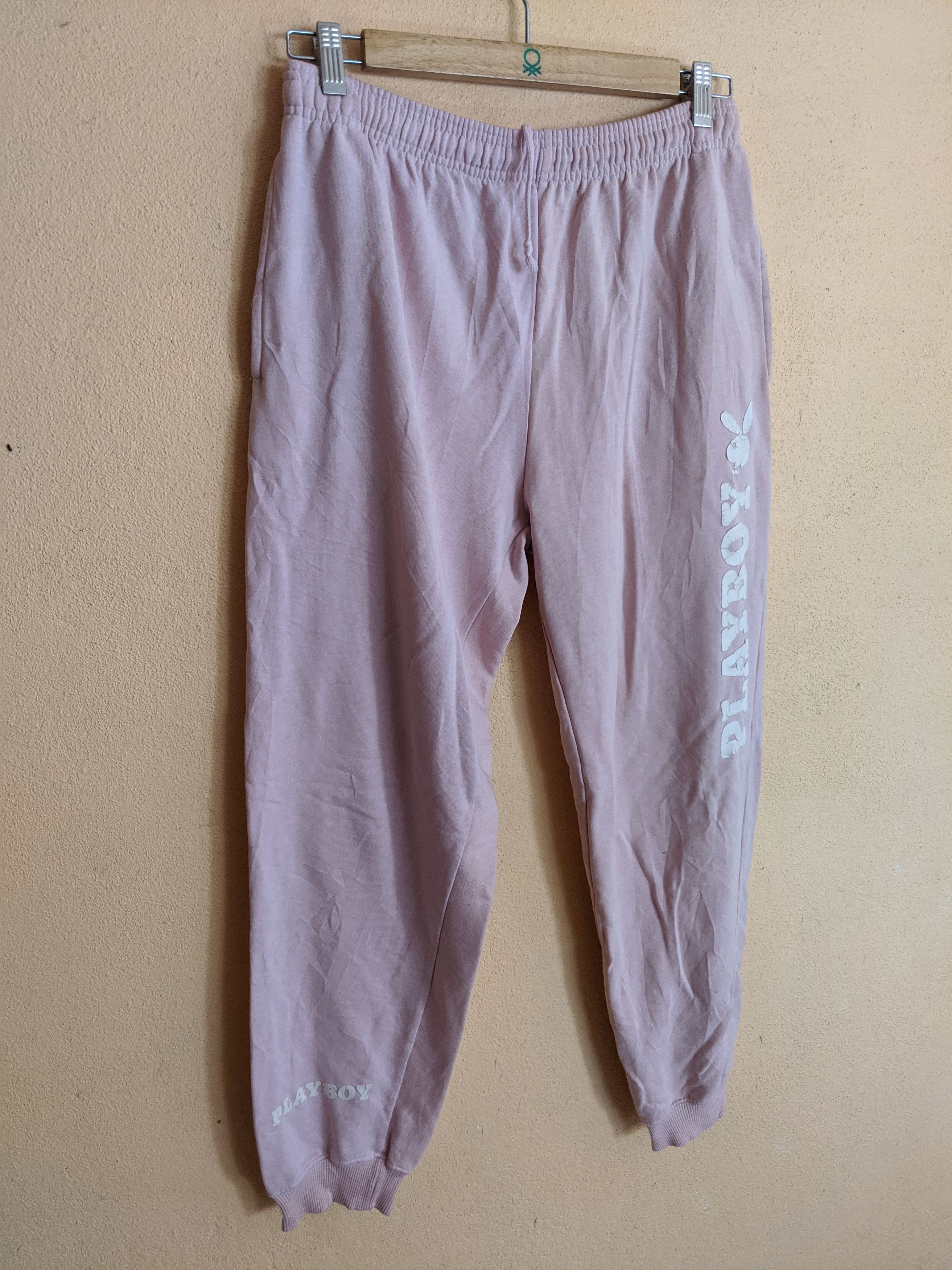 Japanese Brand Vintage Playboy joggerpants Size US 30 / EU 46 - 5 Thumbnail
