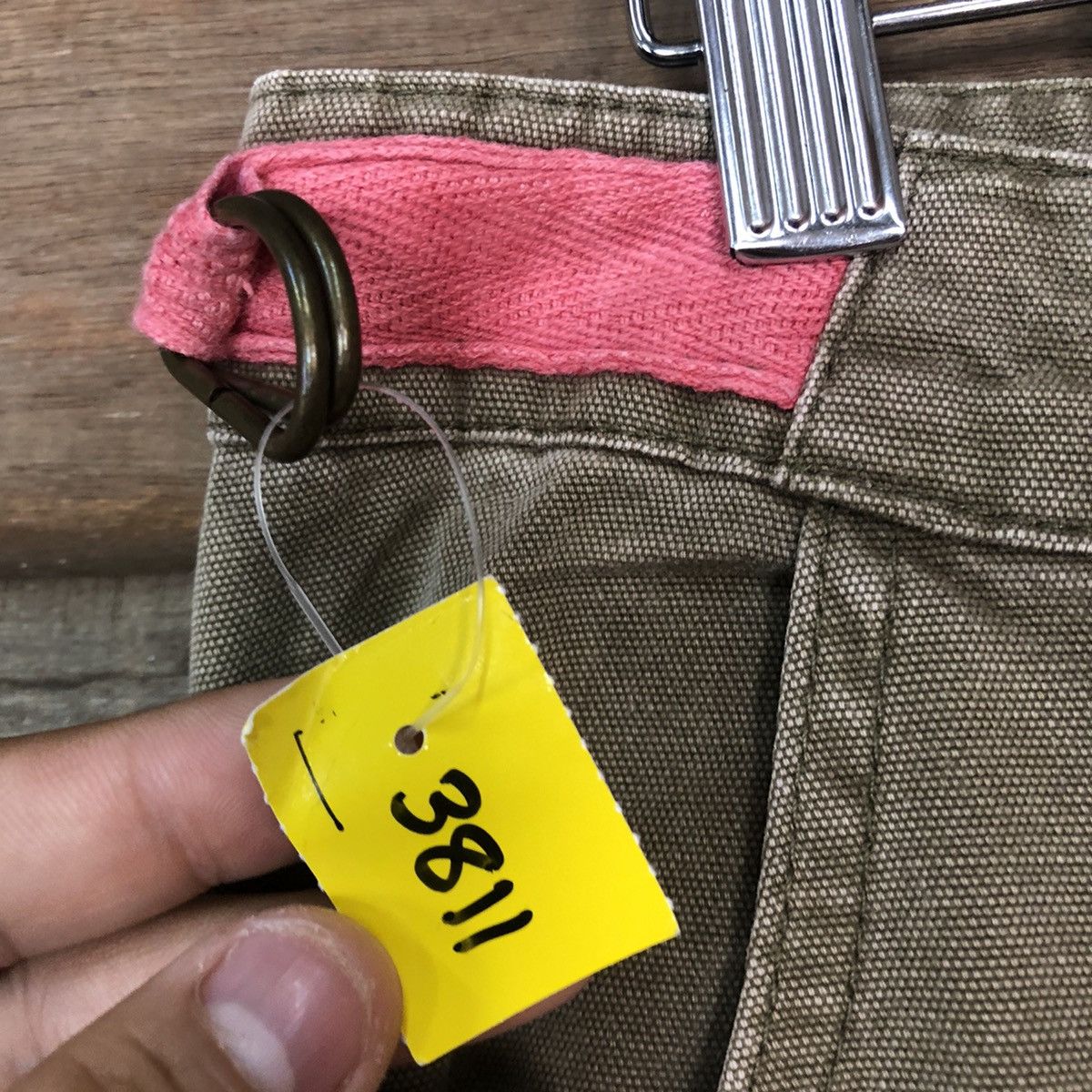 Japanese Brand DL AFT Jeans Brown Multipocket Tactical Cargo Pants #3811 Size 29" - 7 Thumbnail