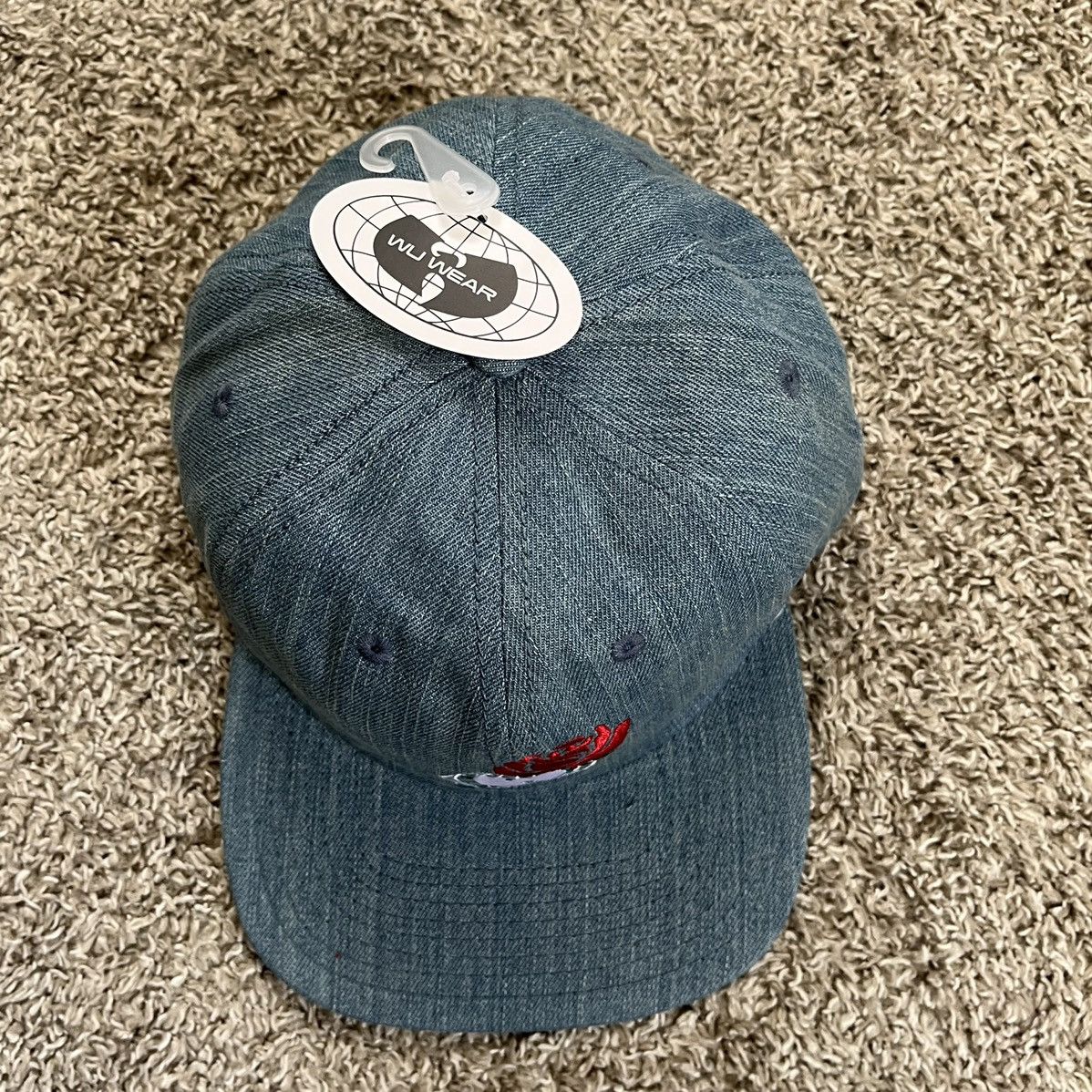 Wu-Tang Clan Wu-Wear Hat Wu-Tang Snapback Rare Cap Authentic Gza Raekwon Size ONE SIZE - 4 Thumbnail