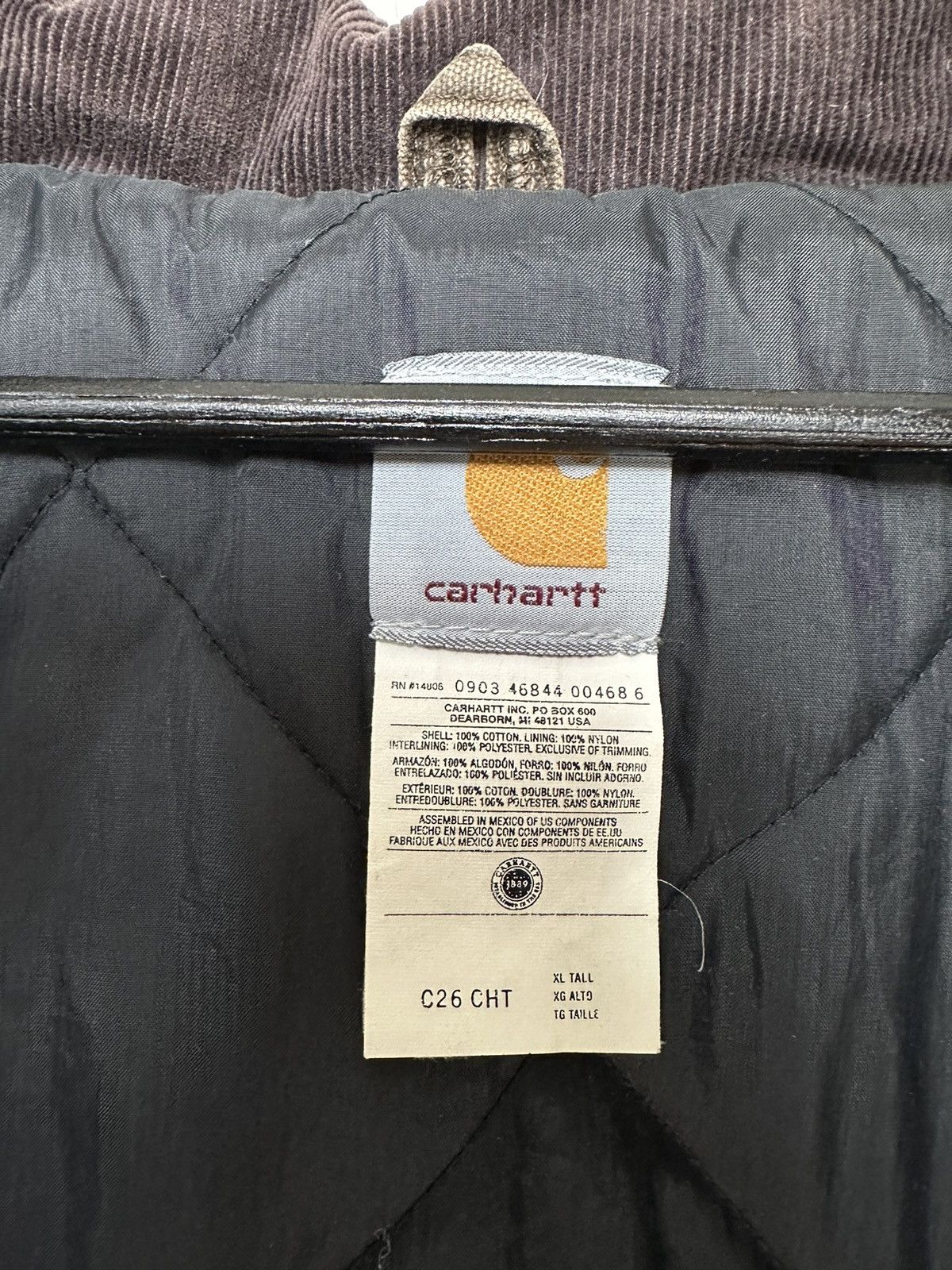 Carhartt (XL) FADED SANDY BROWN Carhartt Arctic Jacket Size US XL / EU 56 / 4 - 10 Thumbnail