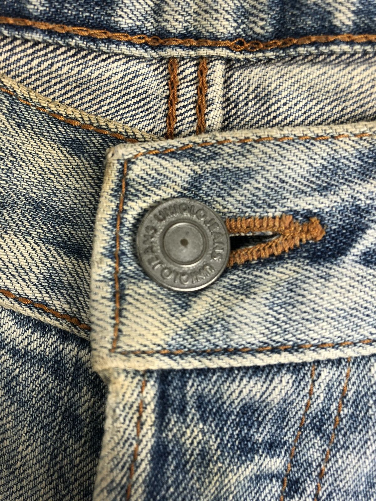 Japanese Brand Japanese Uniqlo Selvedge 2 Tone Color Denim Pants Size US 32 / EU 48 - 10 Thumbnail
