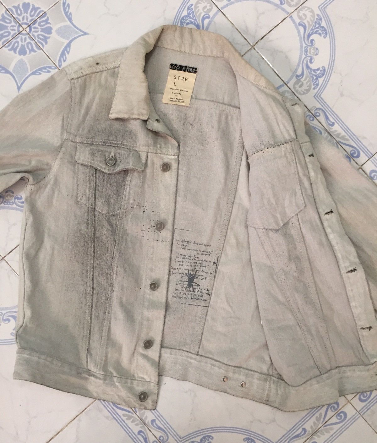 Japanese Brand American Vtg Clothing By Back Number Jacket Size US L / EU 52-54 / 3 - 15 Thumbnail