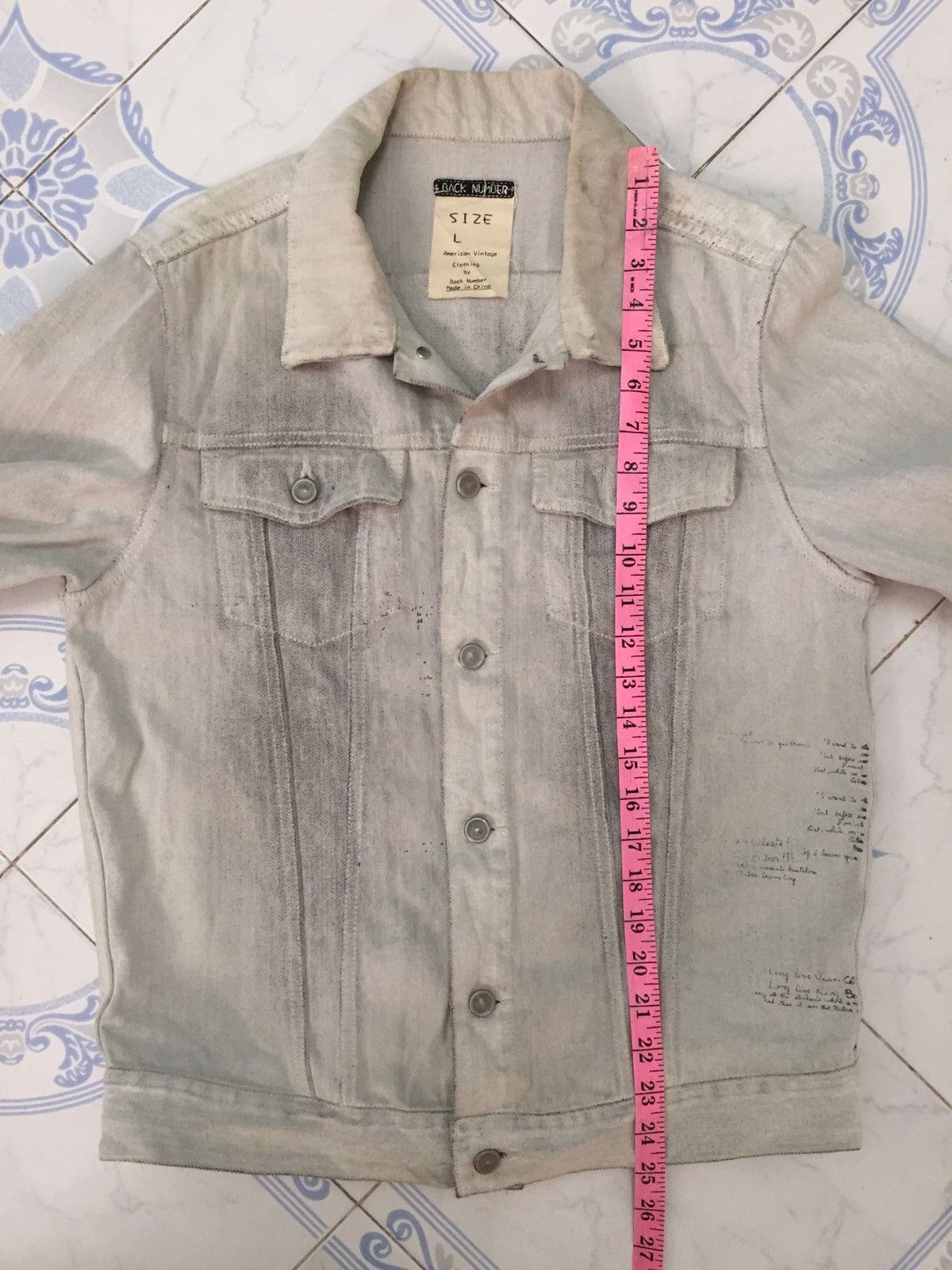 Japanese Brand American Vtg Clothing By Back Number Jacket Size US L / EU 52-54 / 3 - 23 Thumbnail