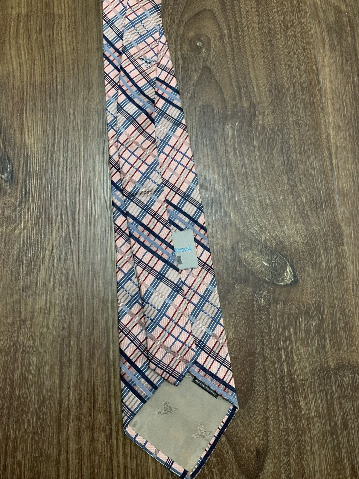 Vivienne Westwood Vivienne Westwood Checkered Design Printed Tie Size ONE SIZE - 5 Thumbnail