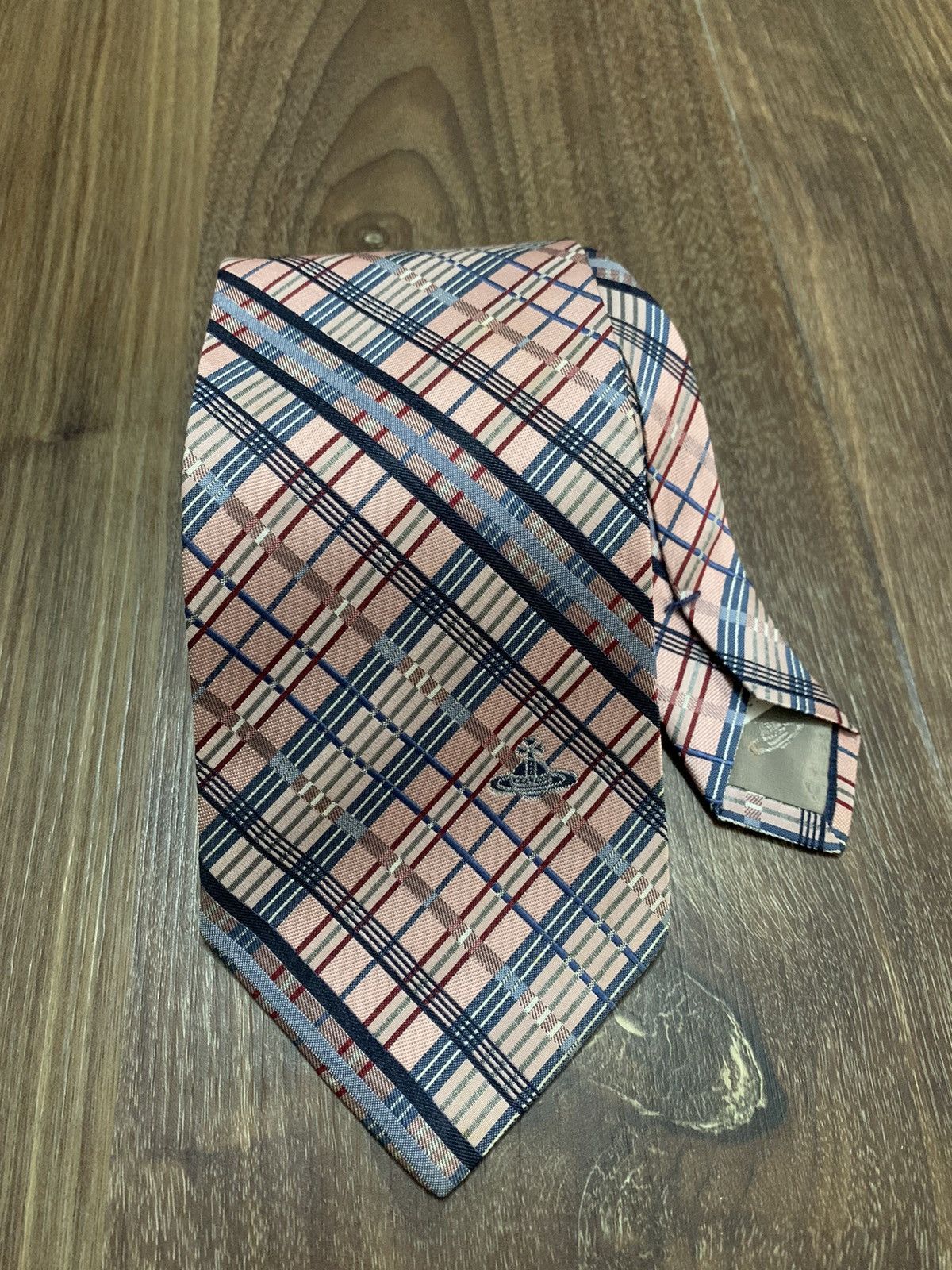 Vivienne Westwood Vivienne Westwood Checkered Design Printed Tie Size ONE SIZE - 1 Thumbnail