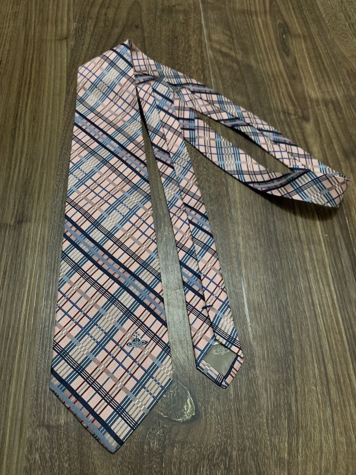 Vivienne Westwood Vivienne Westwood Checkered Design Printed Tie Size ONE SIZE - 7 Thumbnail