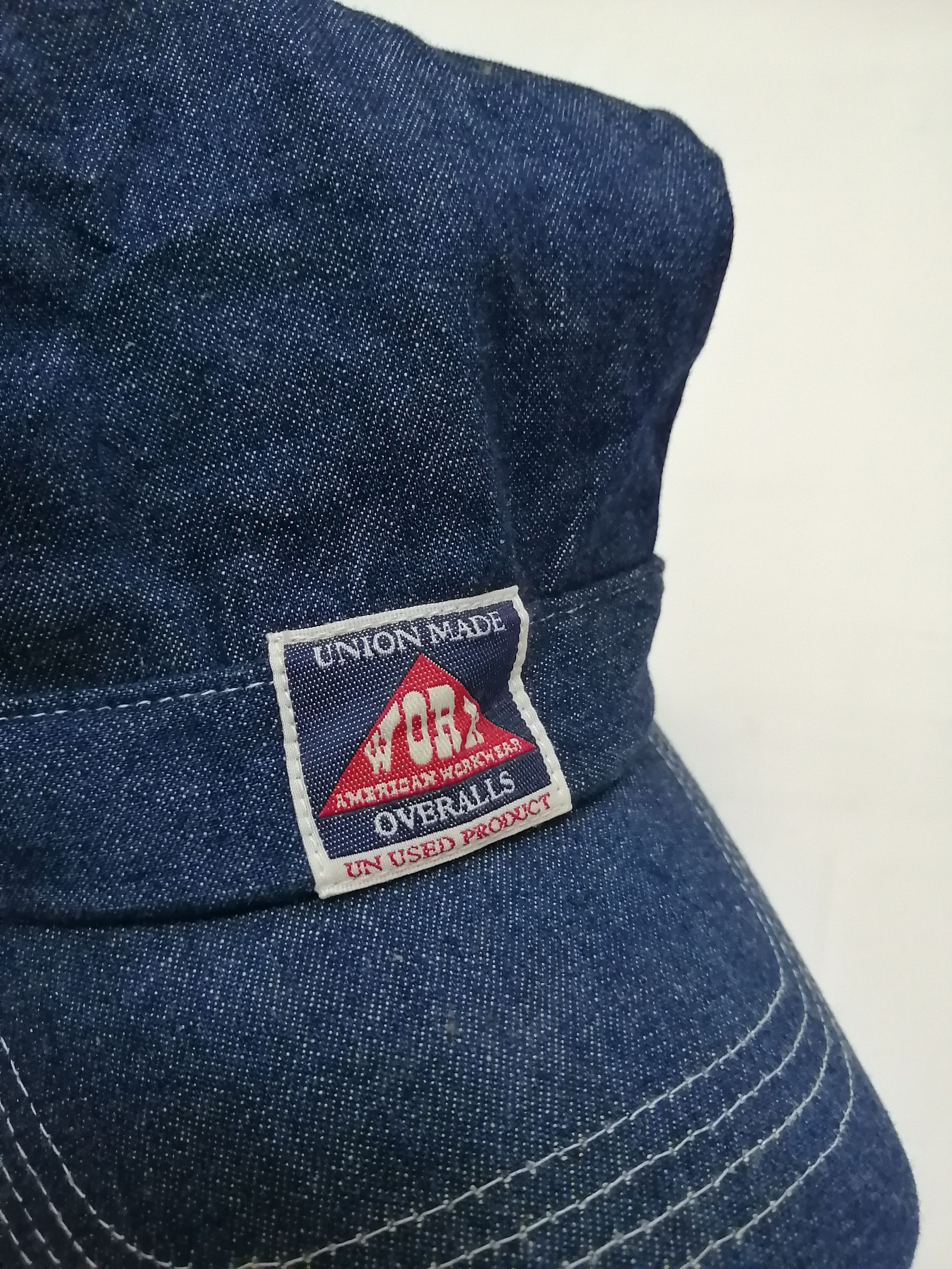 Japanese Brand Union Made American Workwear Overalls Cap Size ONE SIZE - 2 Thumbnail