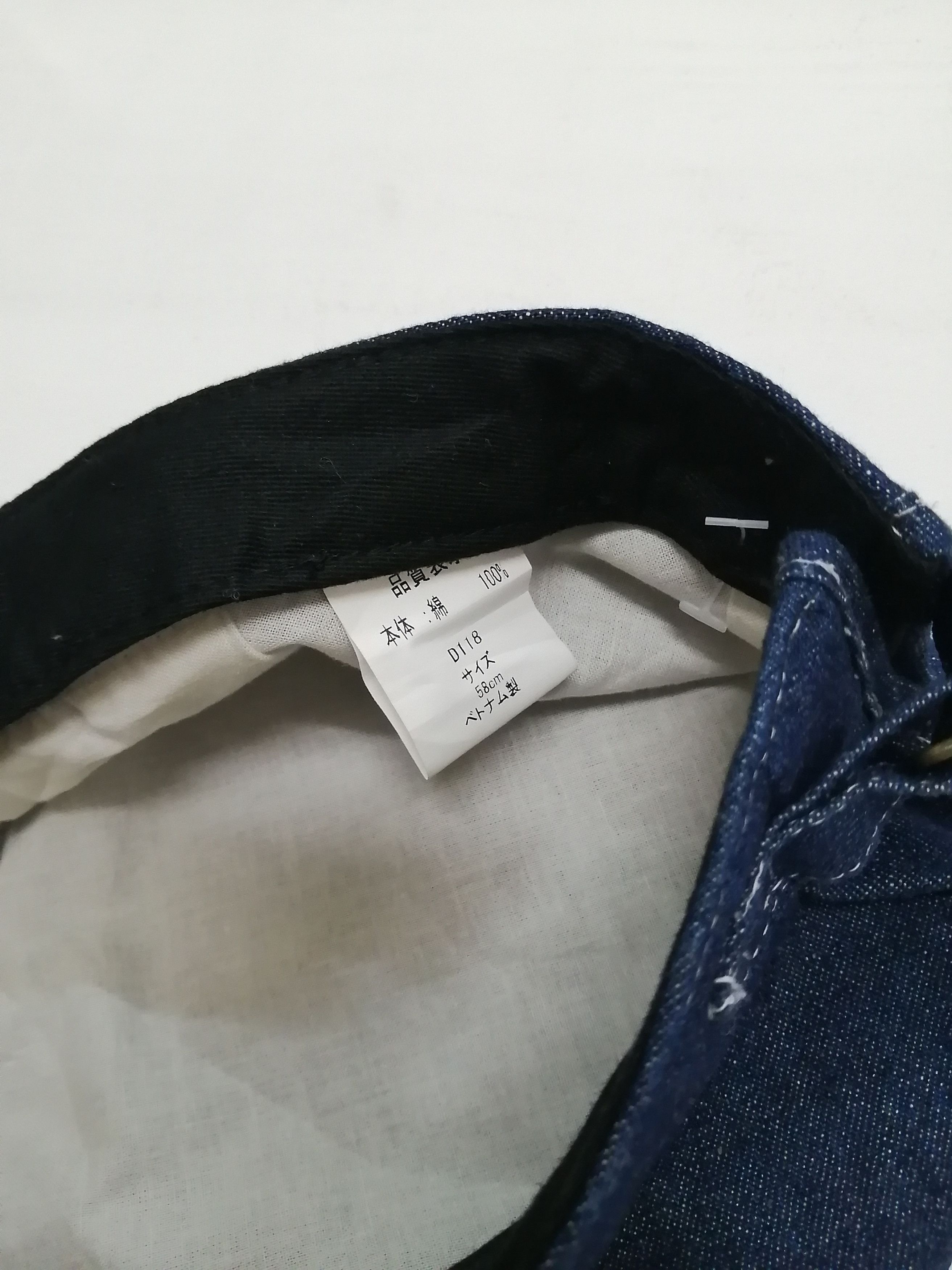 Japanese Brand Union Made American Workwear Overalls Cap Size ONE SIZE - 3 Thumbnail