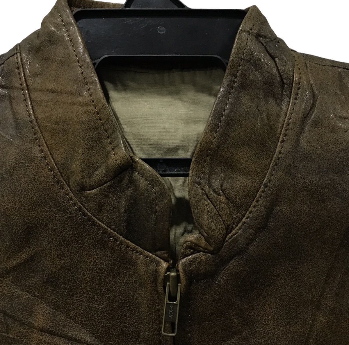 Vintage VINTAGE LEATHER JACKET VEST Size US M / EU 48-50 / 2 - 3 Thumbnail