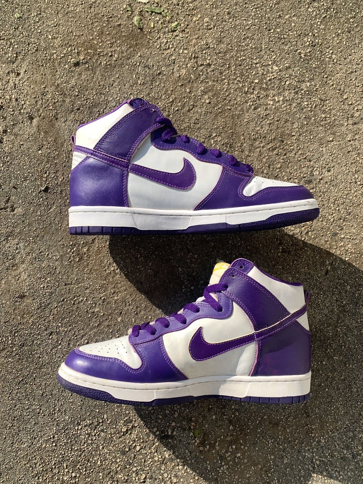 Nike Nike Dunk High LE 1999 City Attack Varsity Purple Size US 9.5 / EU 42-43 - 2 Thumbnail