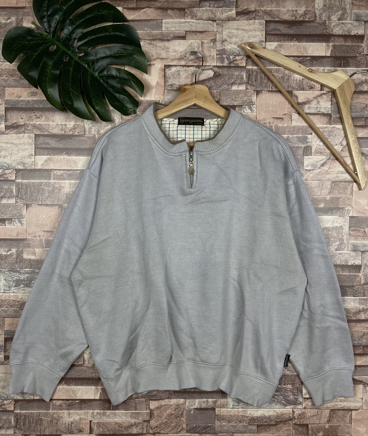 Earl Sweatshirt × Japanese Brand Gianni Valentino Sweatshirt Size L #21-6 Size US L / EU 52-54 / 3 - 1 Thumbnail