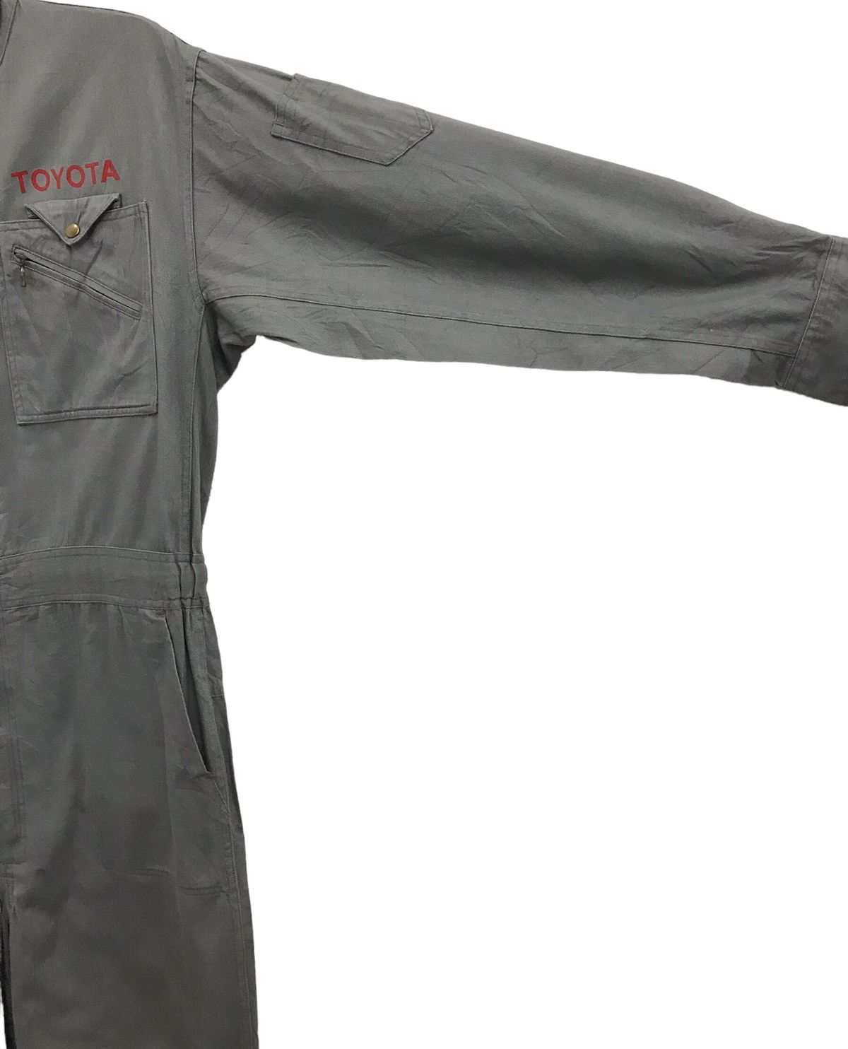 Japanese Brand VINTAGE TOYOTA JATEX EXCEL QUALITY TOYOTA OVERALL /JUMPSUITS Size US 36 / EU 52 - 5 Thumbnail