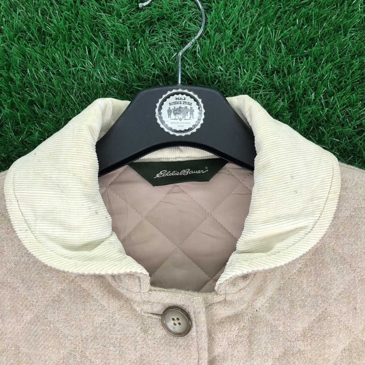 Eddie Bauer Vintage Eddie Bauer Quilted Wool Jacket Button up Size US M / EU 48-50 / 2 - 6 Thumbnail