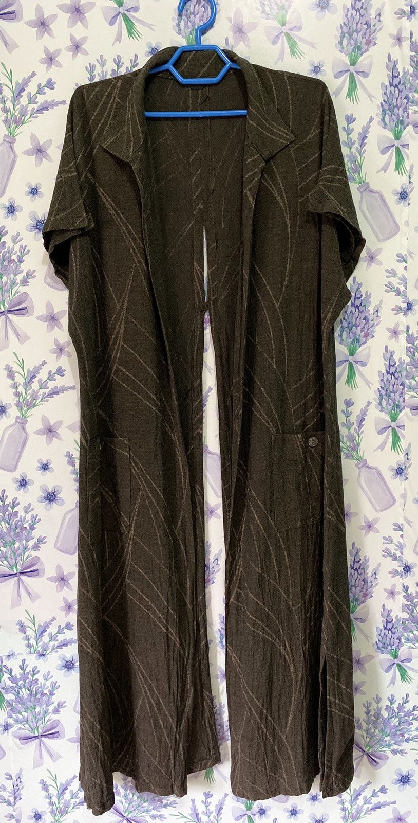 Japanese Brand Streetwear Long Kimono Cardigan Men Made in Japan Size US M / EU 48-50 / 2 - 6 Thumbnail