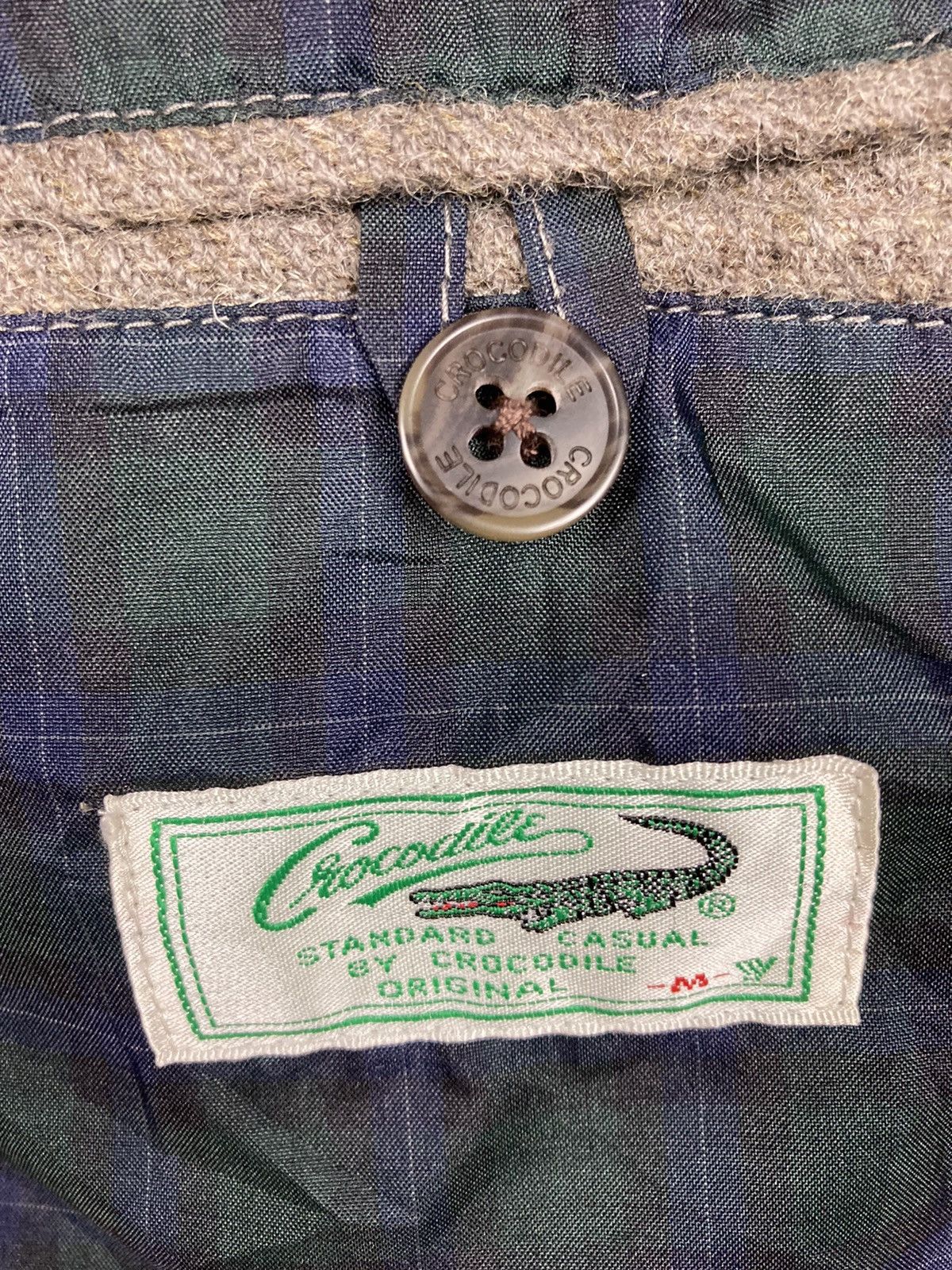 Japanese Brand × Lacoste Crocodile Button Up Pocket Wool Jacket Size US M / EU 48-50 / 2 - 5 Thumbnail