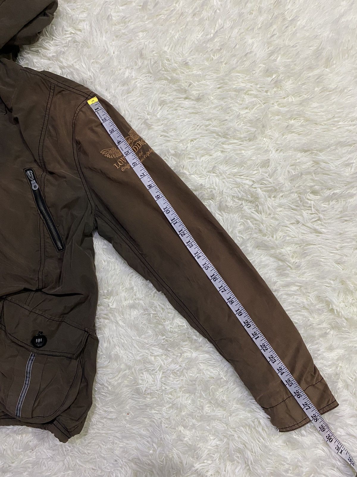 Von Dutch 💥Rare💥Von Dutch Love Addict Faded Fullzip Fishtail Jacket Size US M / EU 48-50 / 2 - 14 Thumbnail