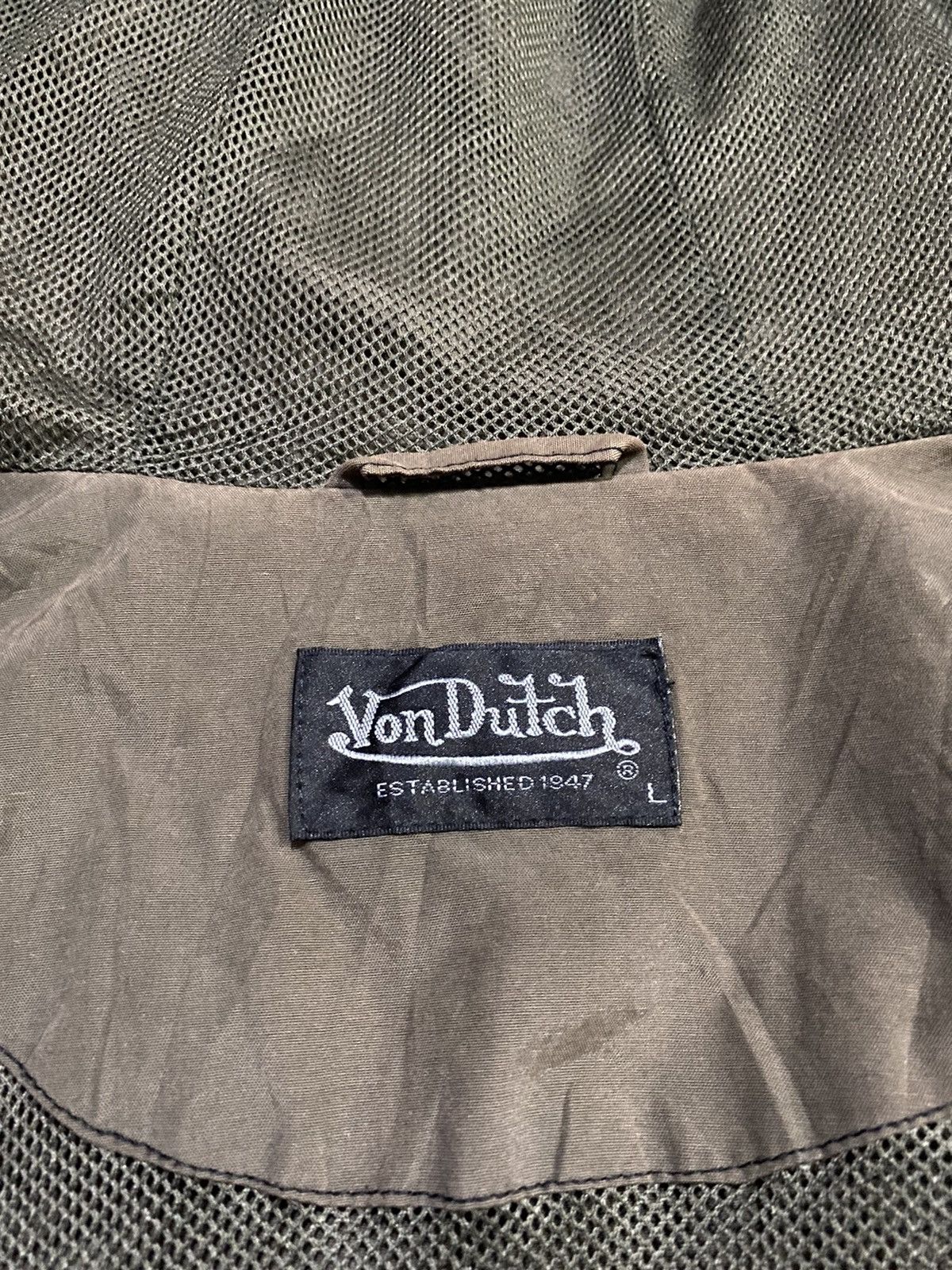 Von Dutch 💥Rare💥Von Dutch Love Addict Faded Fullzip Fishtail Jacket Size US M / EU 48-50 / 2 - 8 Thumbnail