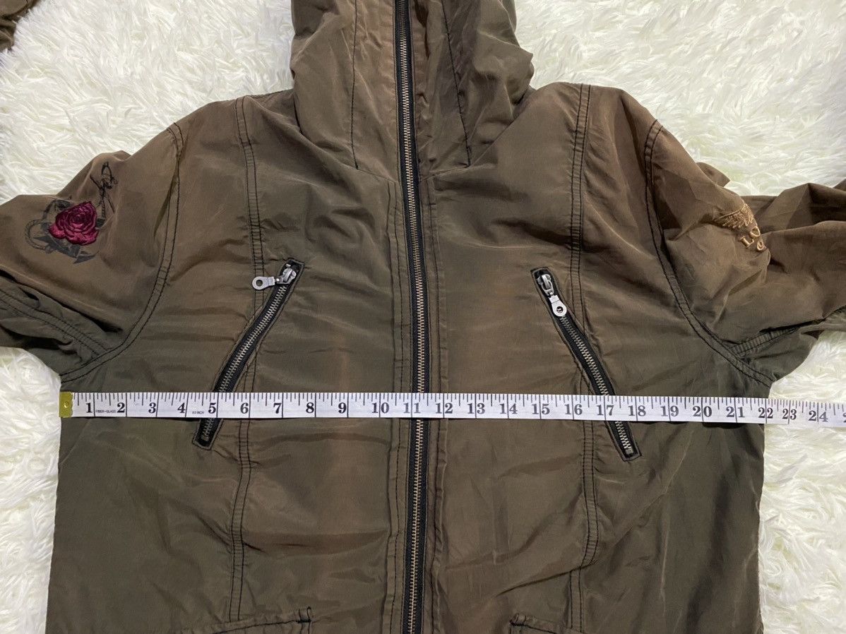 Von Dutch 💥Rare💥Von Dutch Love Addict Faded Fullzip Fishtail Jacket Size US M / EU 48-50 / 2 - 11 Thumbnail