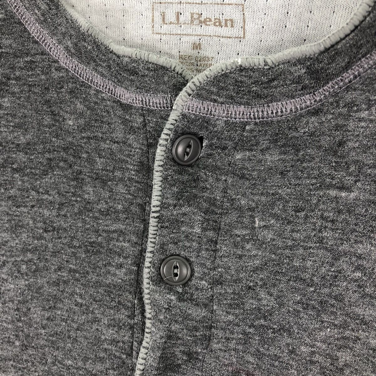 L.L. Bean L.L Bean Long Sleeve Tee Cat Eye Button Size US M / EU 48-50 / 2 - 7 Thumbnail