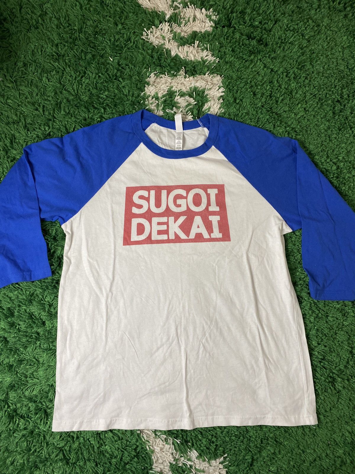 Japanese Brand Sugoi Dekai Long Sleeve Baseball Raglan Shirt Size US L / EU 52-54 / 3 - 1 Thumbnail