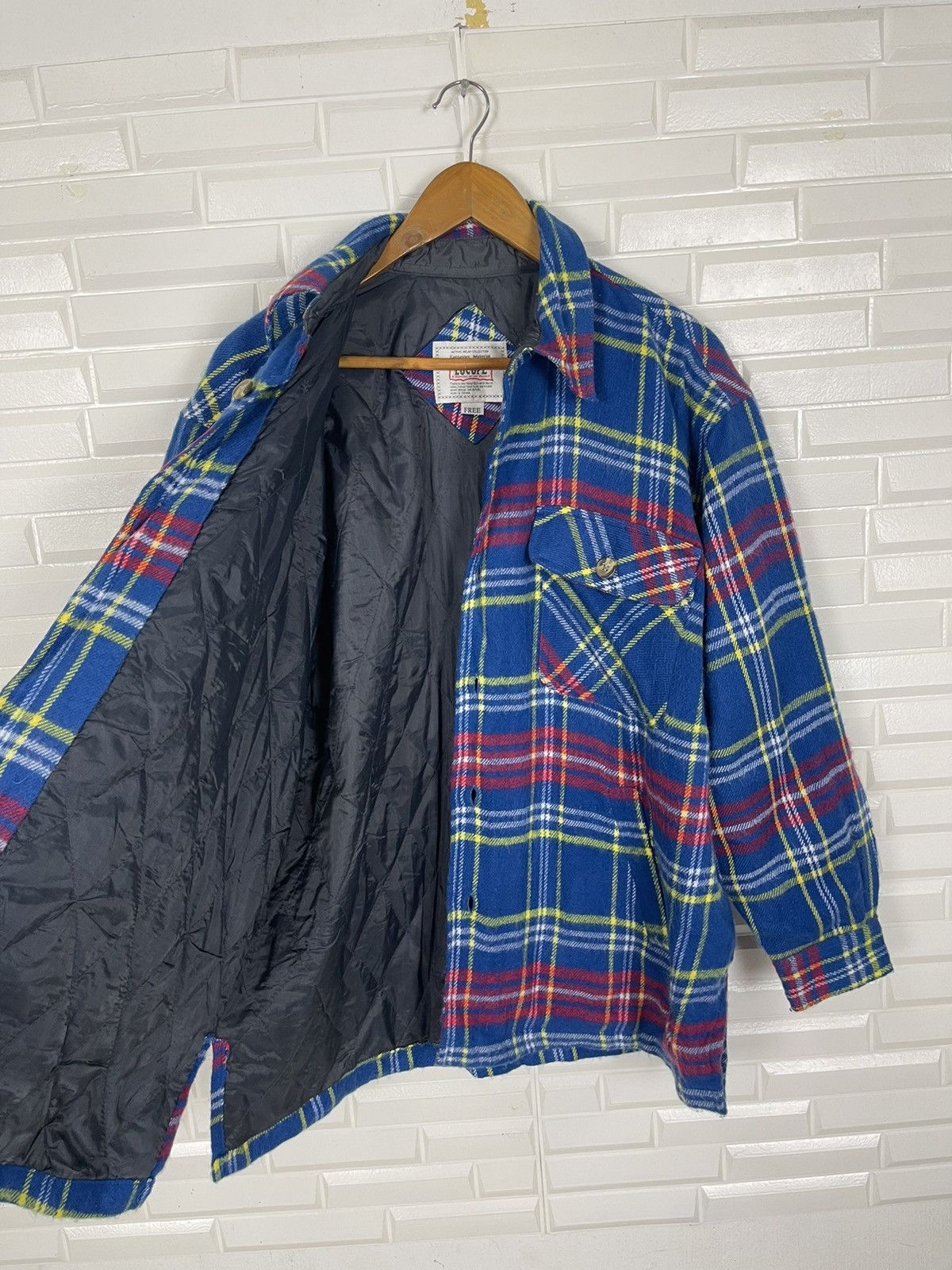 Flannel × Vintage Vintage Japanese Flannel Jacket Tartan Streetwear Size US XL / EU 56 / 4 - 3 Thumbnail