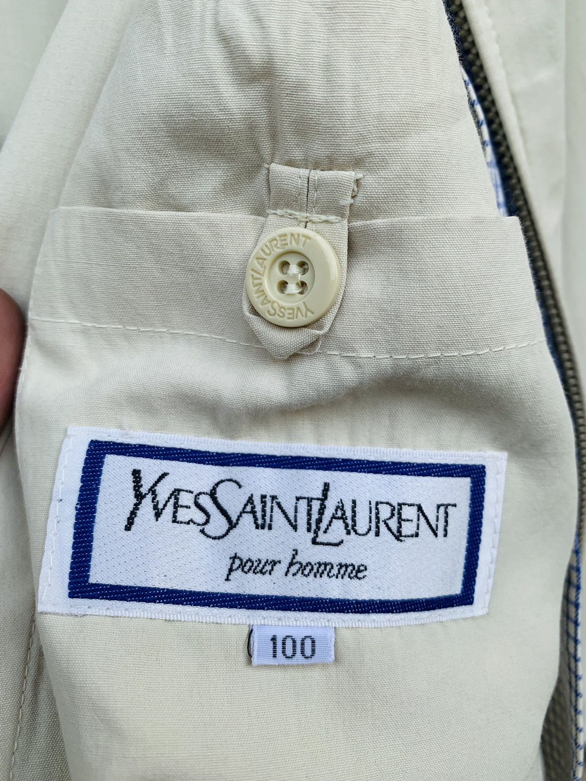 Vintage × Yves Saint Laurent Vintage Yves Saint Laurent x Ysl Jacket Size US M / EU 48-50 / 2 - 7 Thumbnail