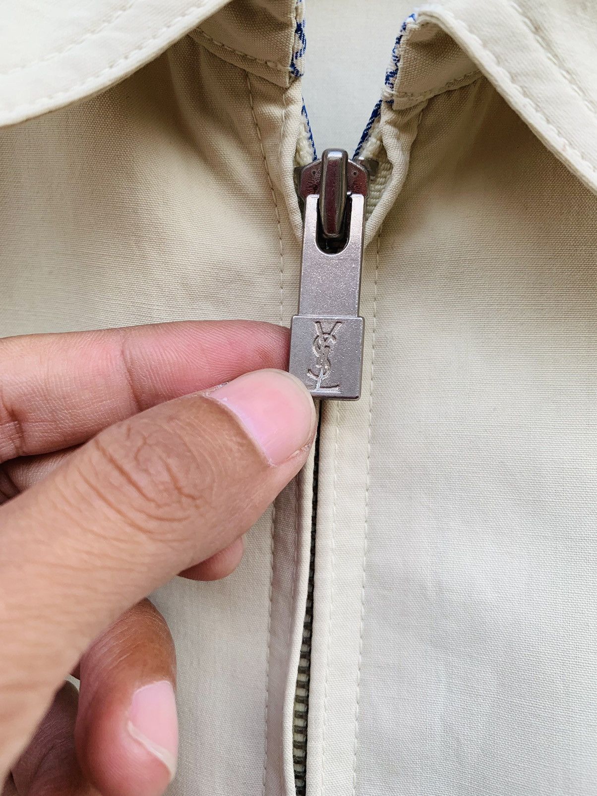 Vintage × Yves Saint Laurent Vintage Yves Saint Laurent x Ysl Jacket Size US M / EU 48-50 / 2 - 3 Thumbnail