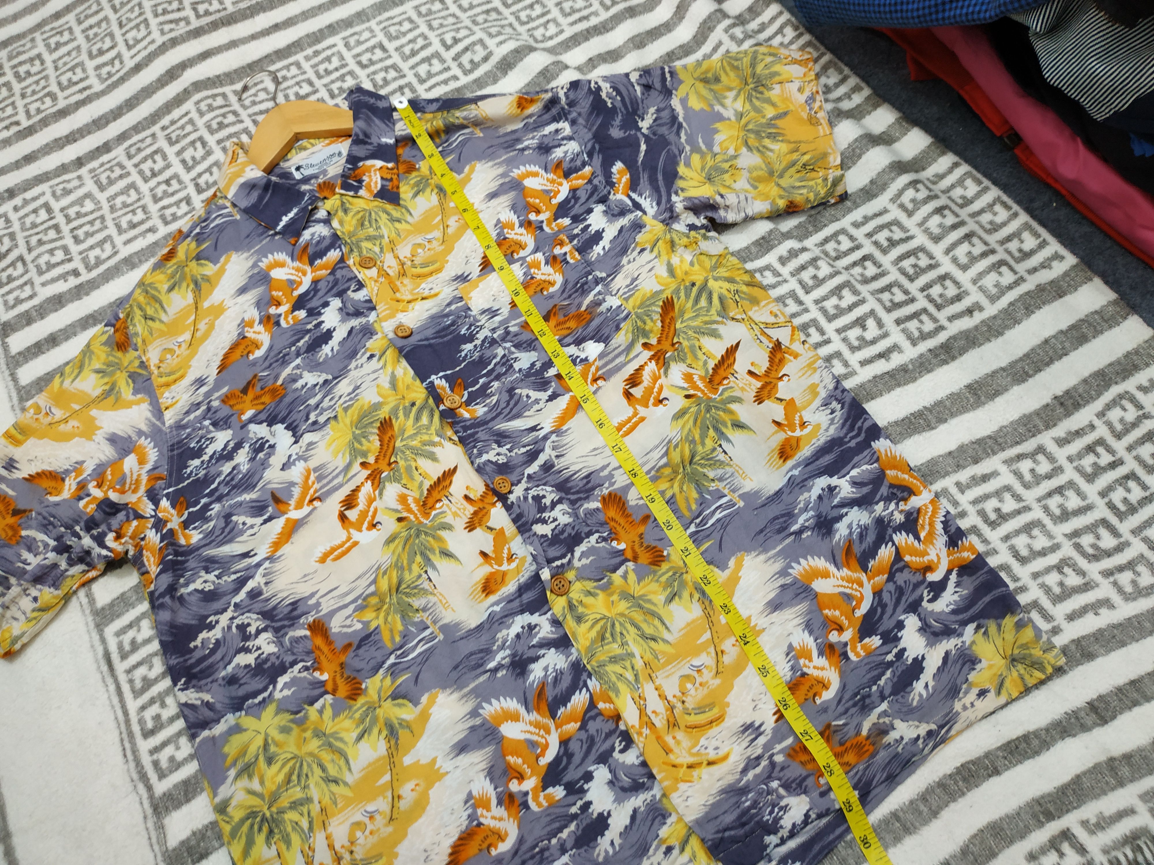Japanese Brand Stevenson Aloha Hawaiian Rayo Shirt not Sunsurf Size US M / EU 48-50 / 2 - 11 Thumbnail