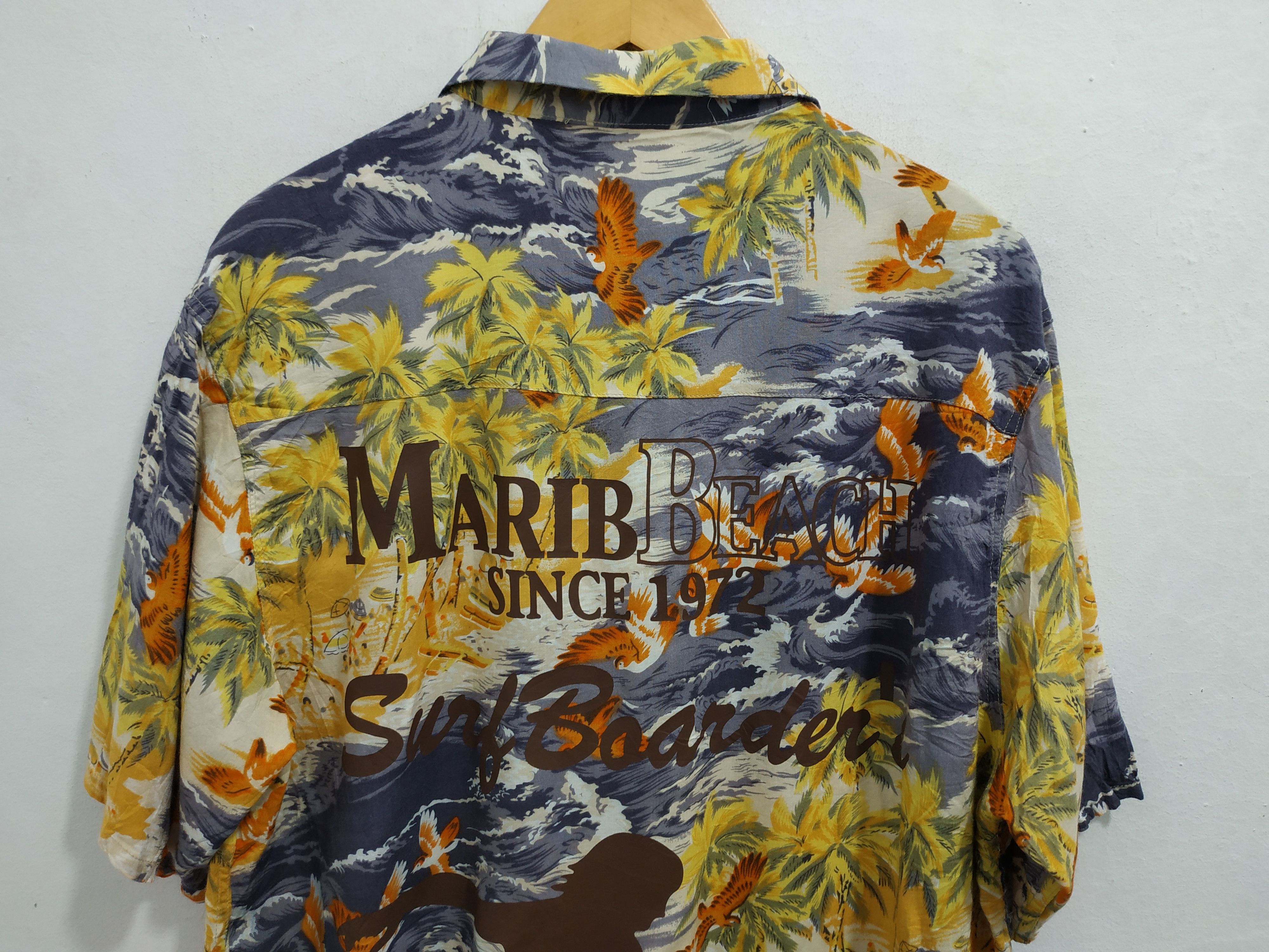 Japanese Brand Stevenson Aloha Hawaiian Rayo Shirt not Sunsurf Size US M / EU 48-50 / 2 - 3 Thumbnail