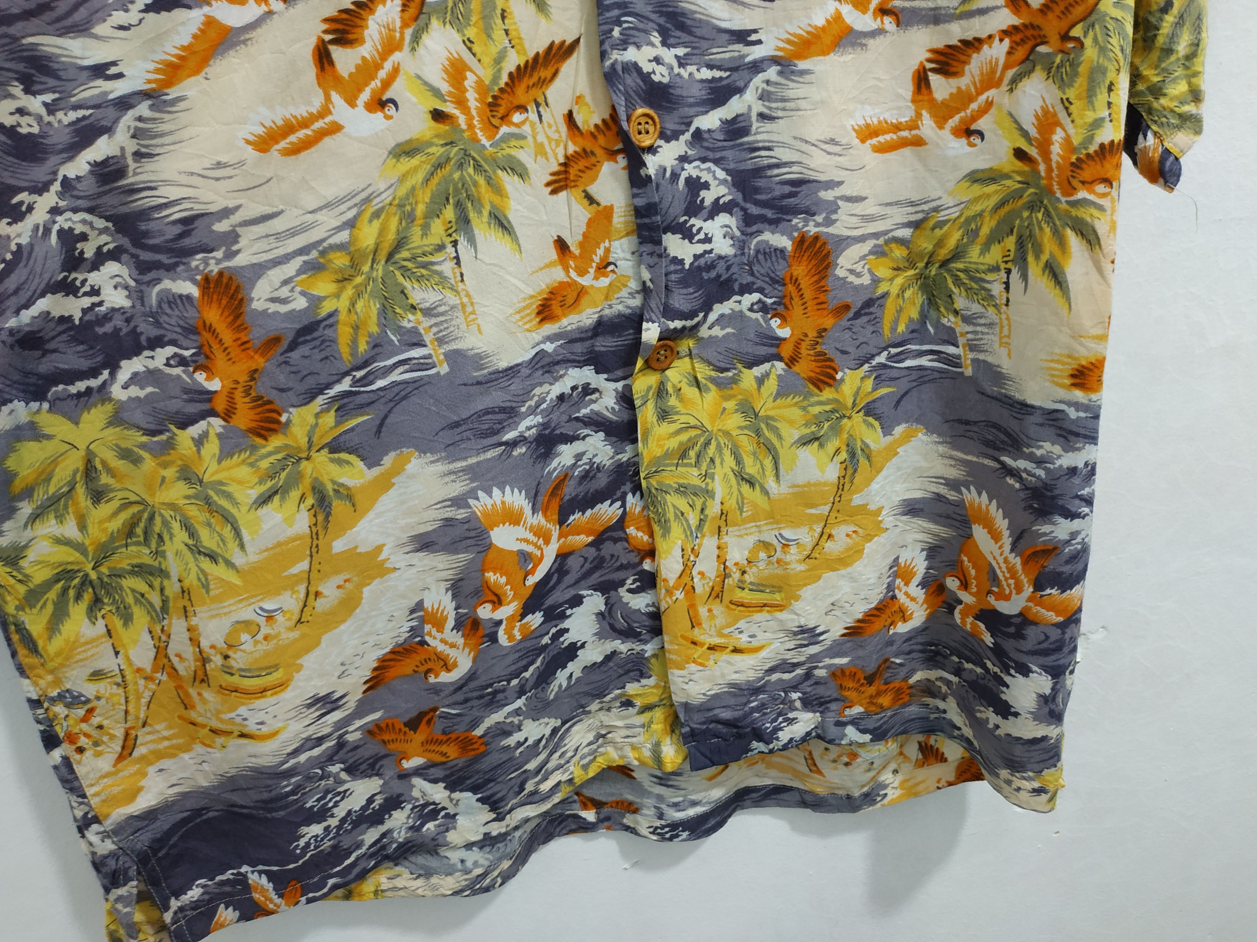 Japanese Brand Stevenson Aloha Hawaiian Rayo Shirt not Sunsurf Size US M / EU 48-50 / 2 - 4 Thumbnail